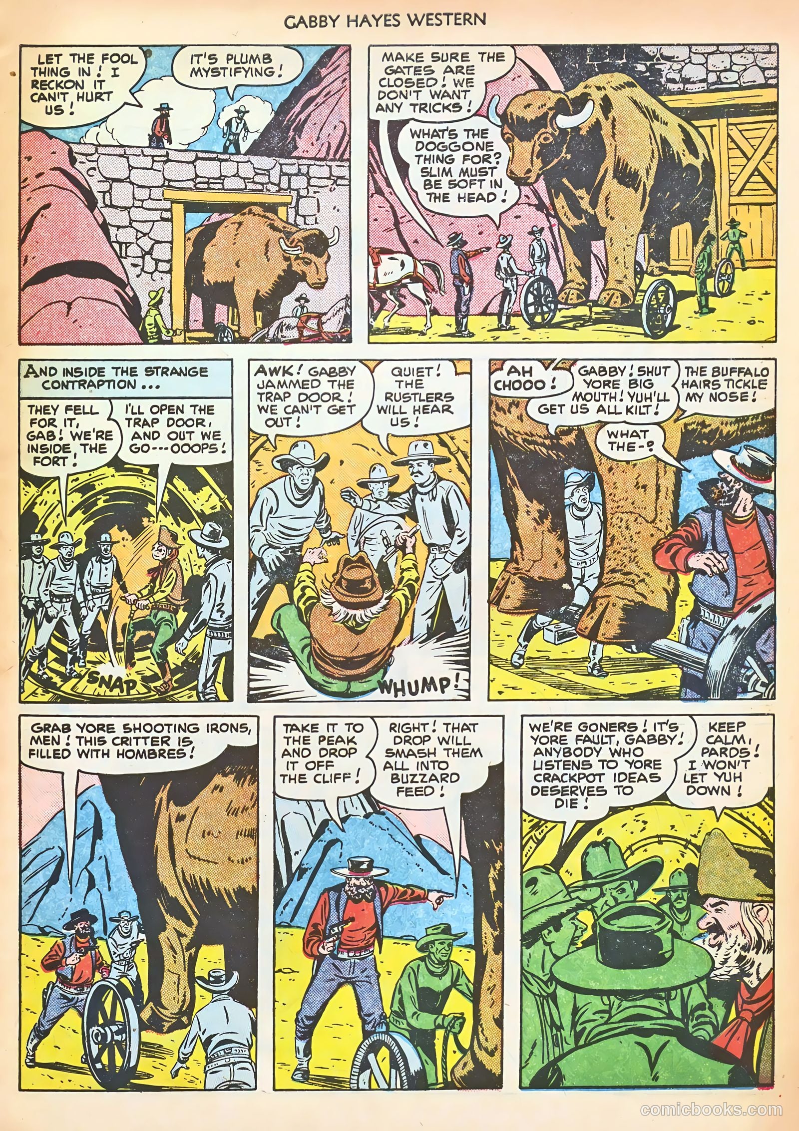 Gabby Hayes Western #32 (1951) — page 7 of 36