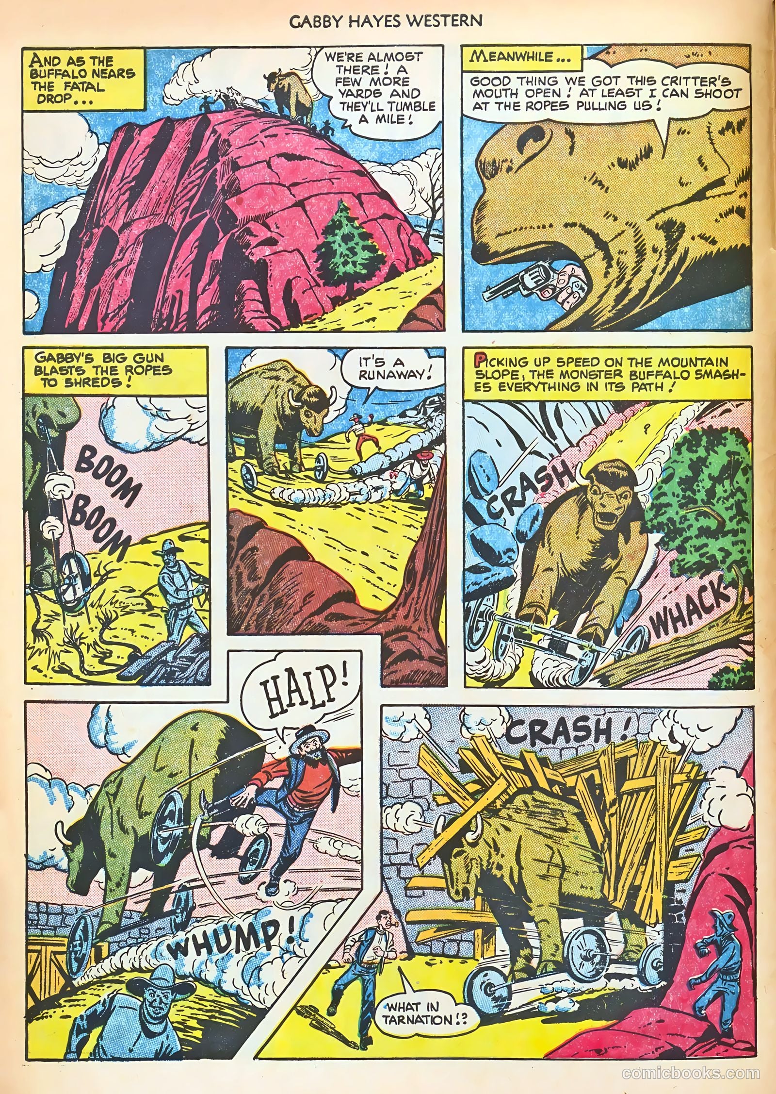 Gabby Hayes Western #32 (1951) — page 8 of 36