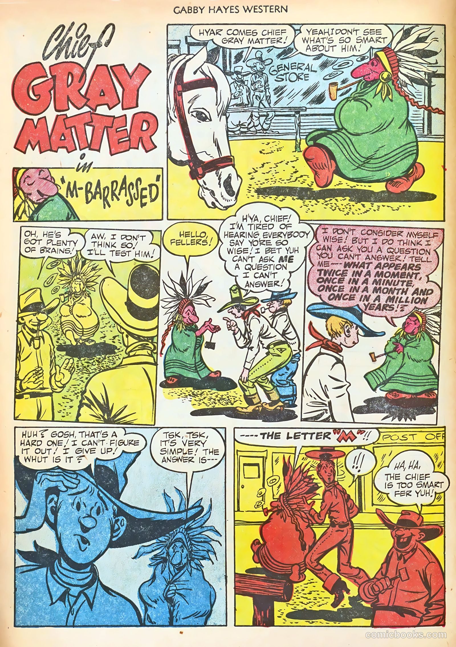 Gabby Hayes Western #32 (1951) — page 10 of 36