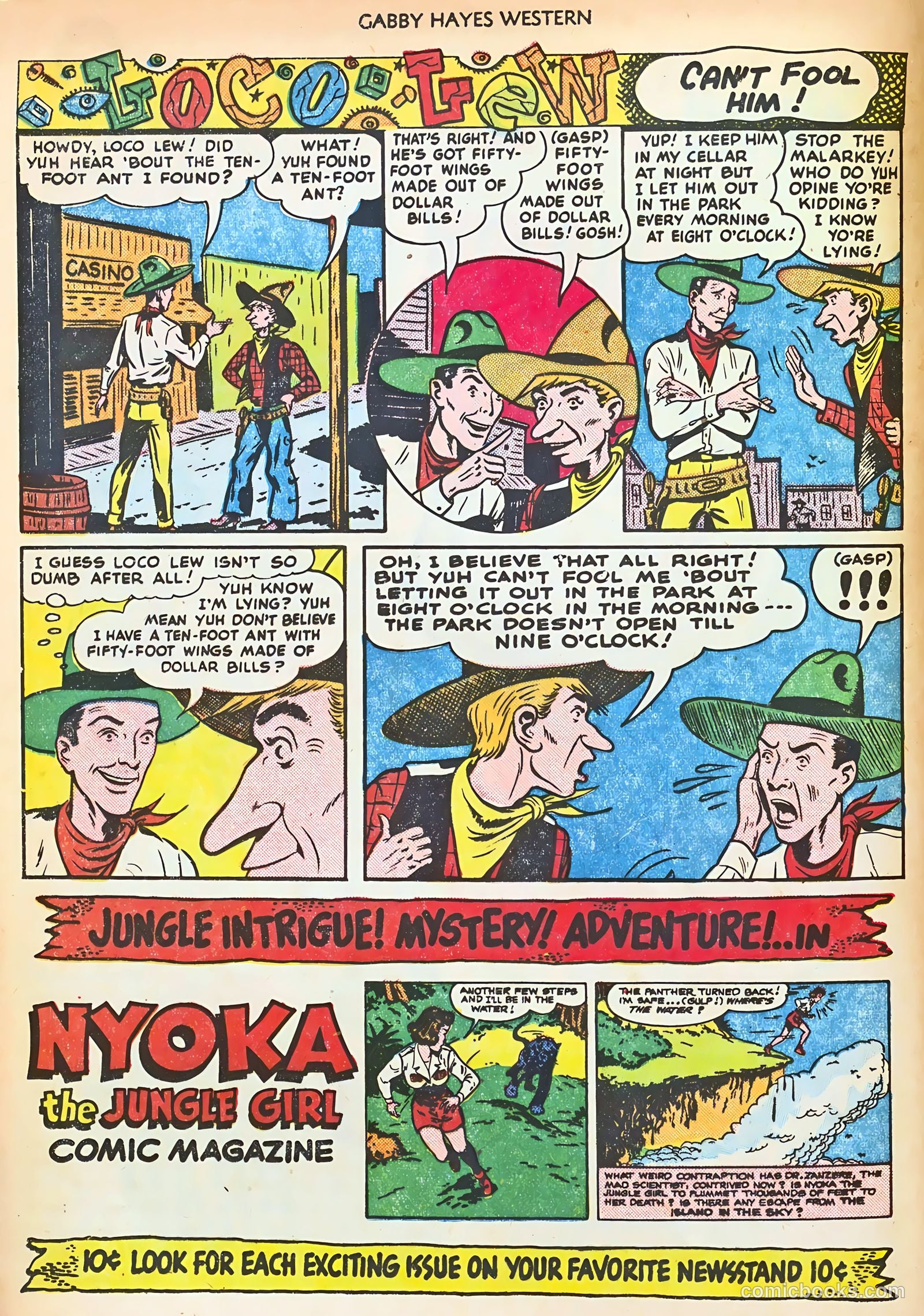 Gabby Hayes Western #32 (1951) — page 12 of 36