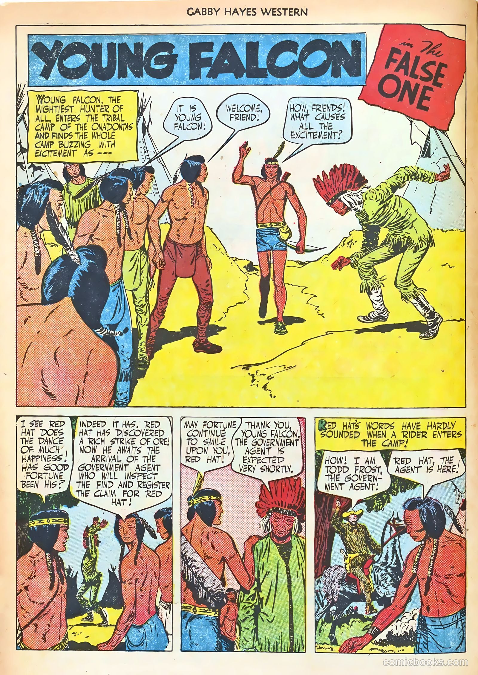 Gabby Hayes Western #32 (1951) — page 16 of 36