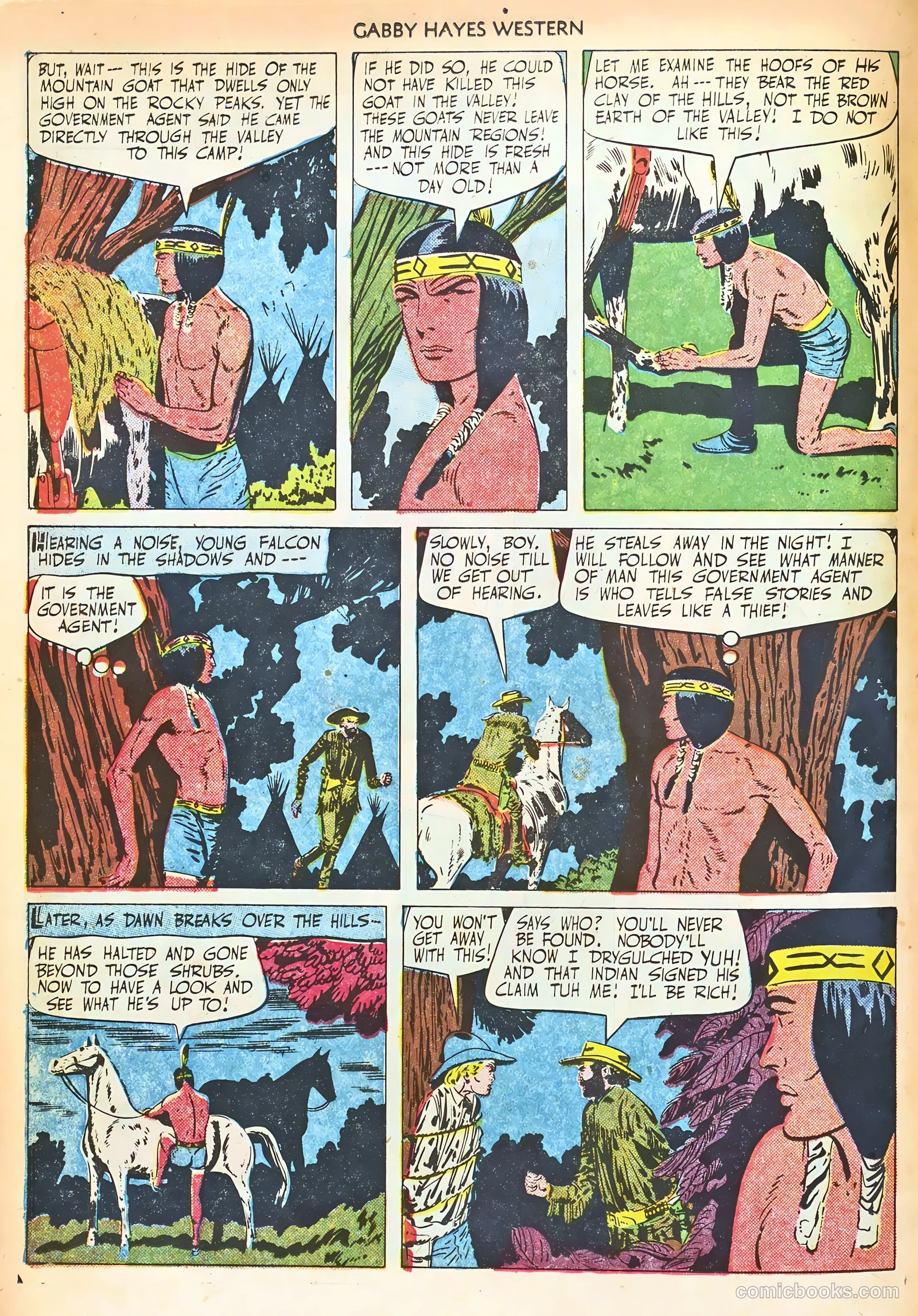 Gabby Hayes Western #32 (1951) — page 18 of 36