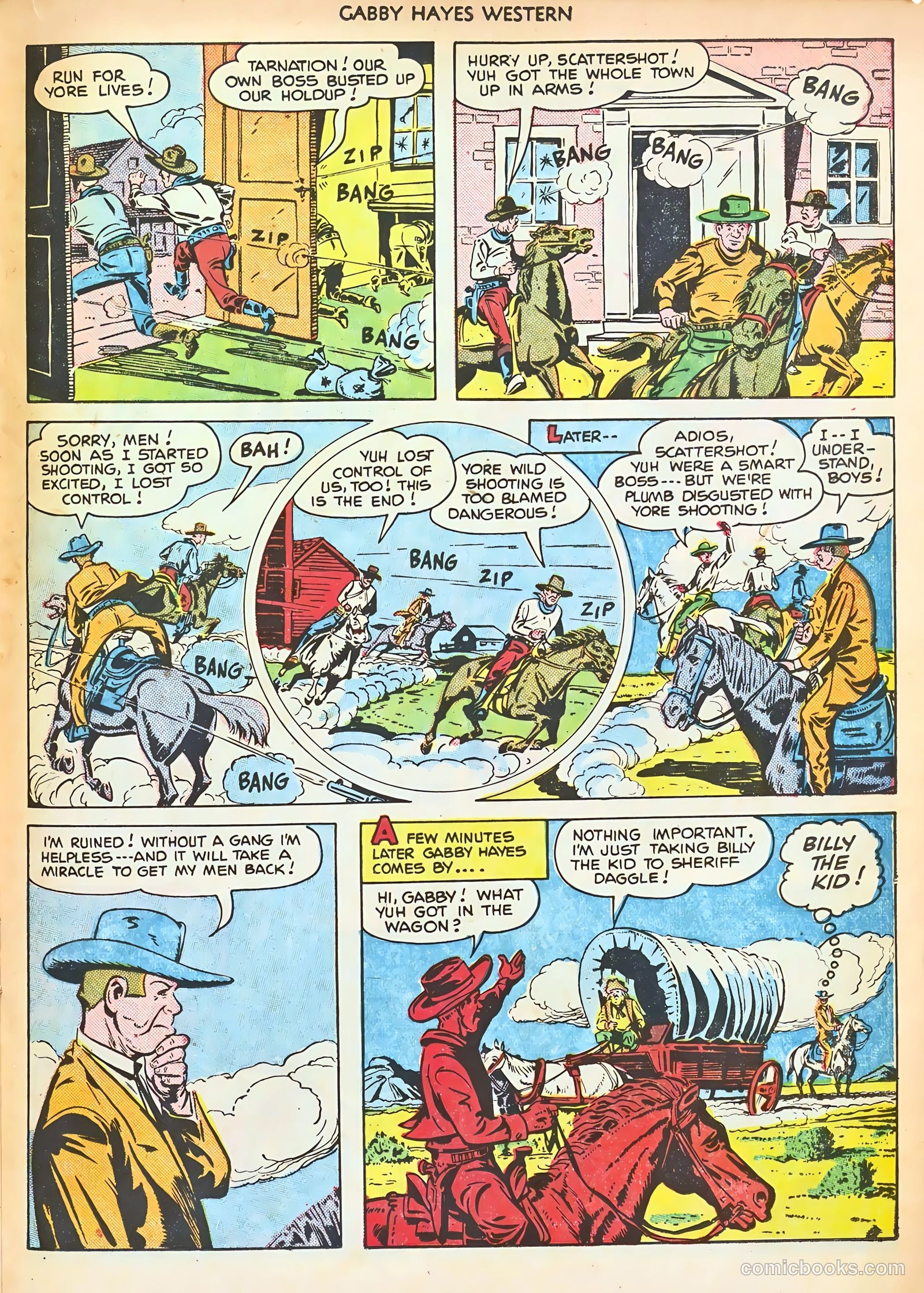 Gabby Hayes Western #32 (1951) — page 21 of 36