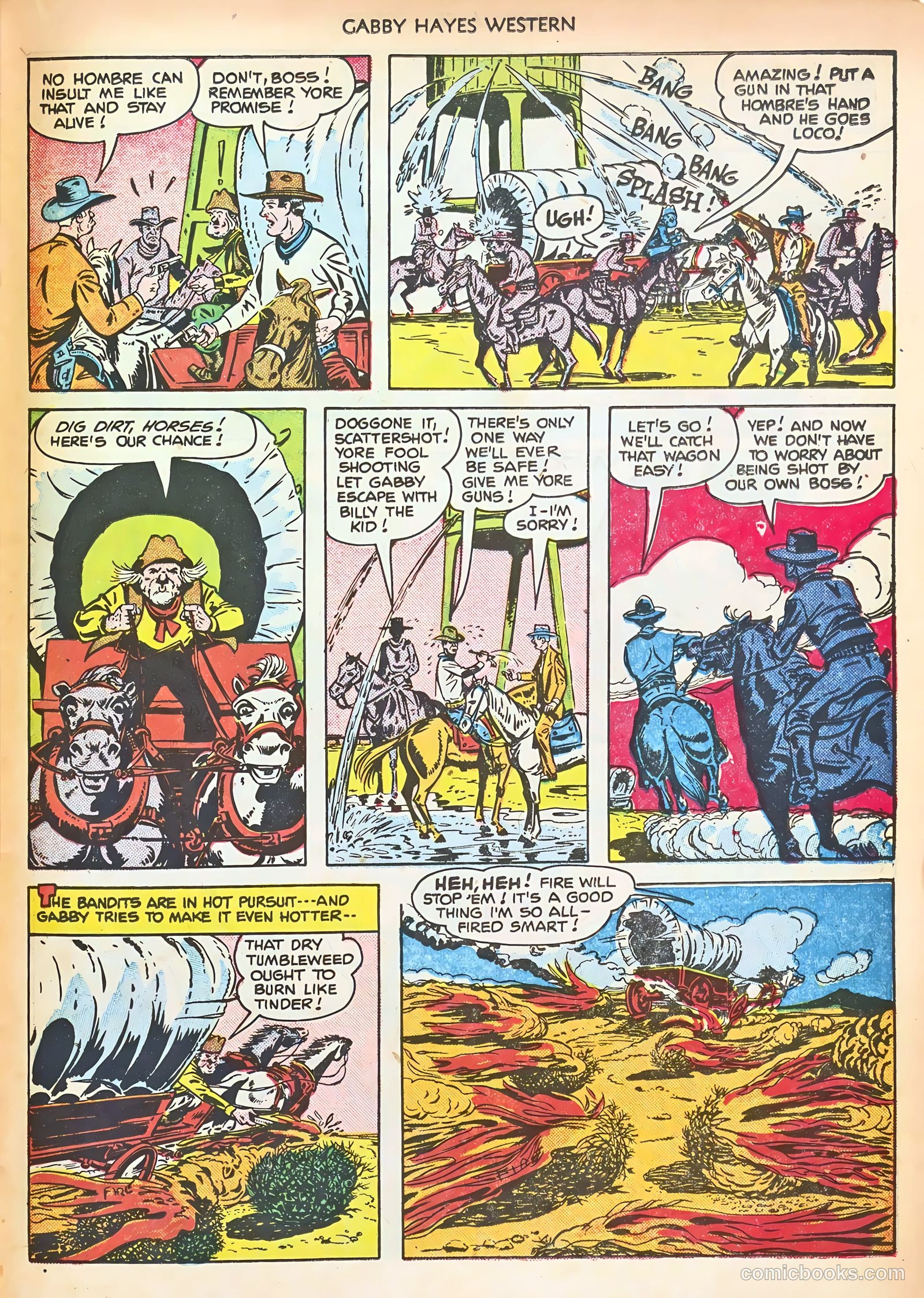 Gabby Hayes Western #32 (1951) — page 23 of 36