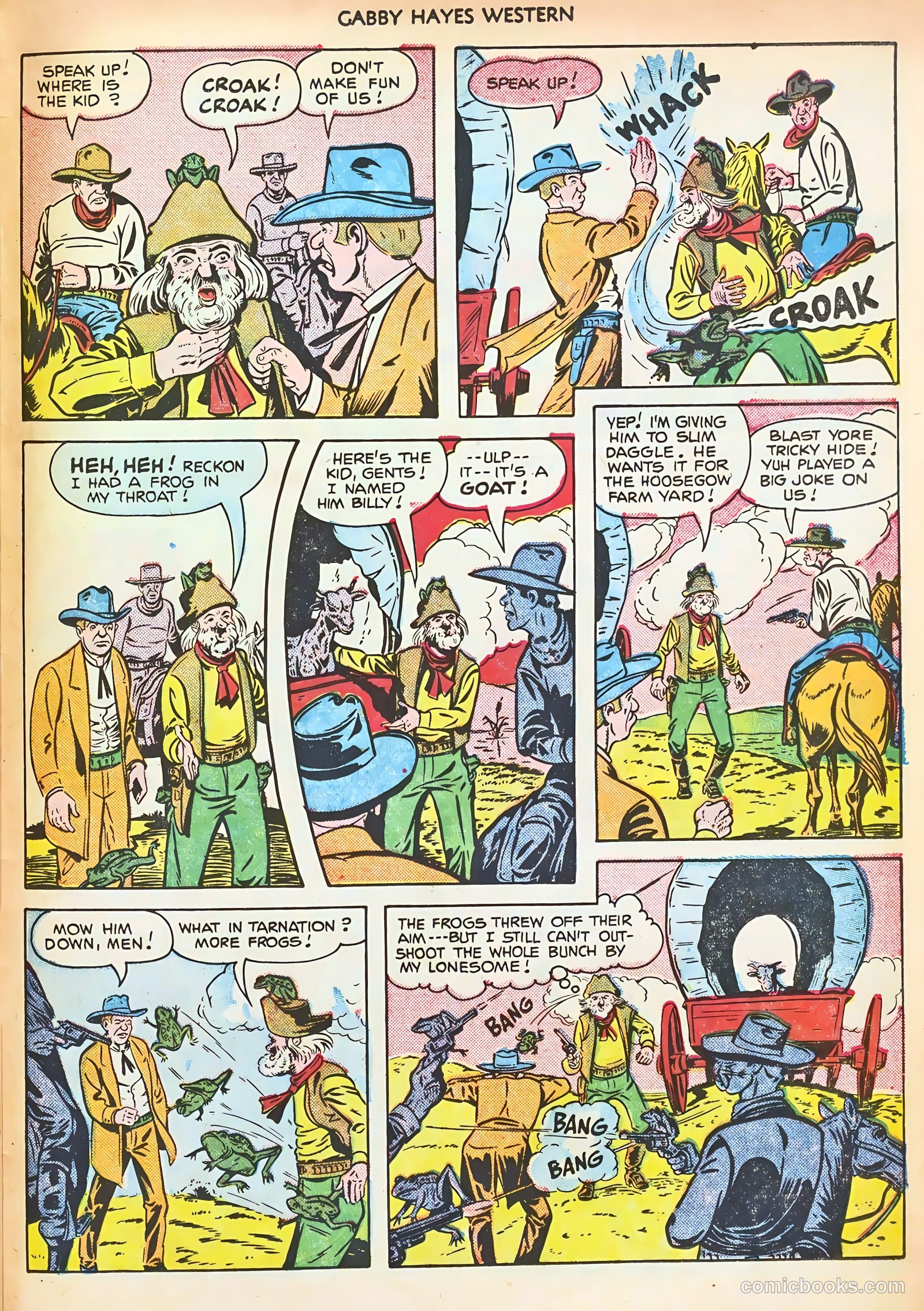 Gabby Hayes Western #32 (1951) — page 25 of 36