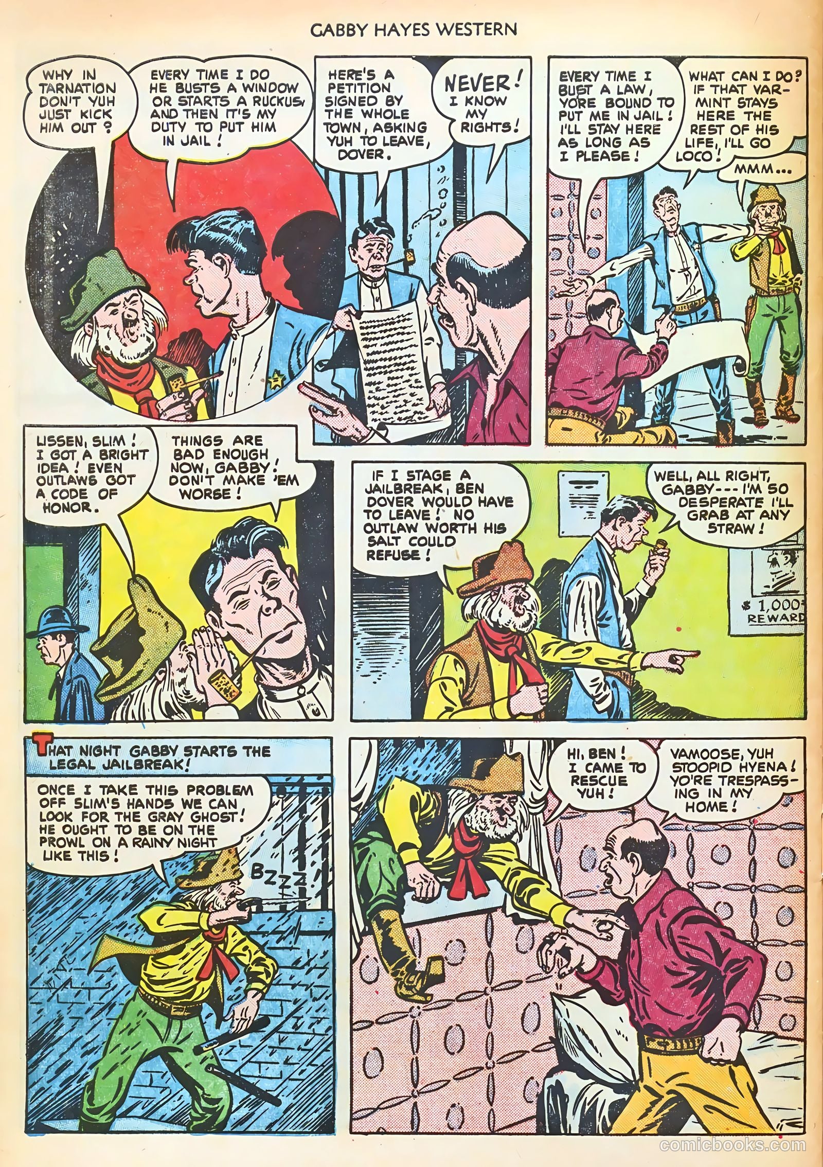 Gabby Hayes Western #32 (1951) — page 28 of 36