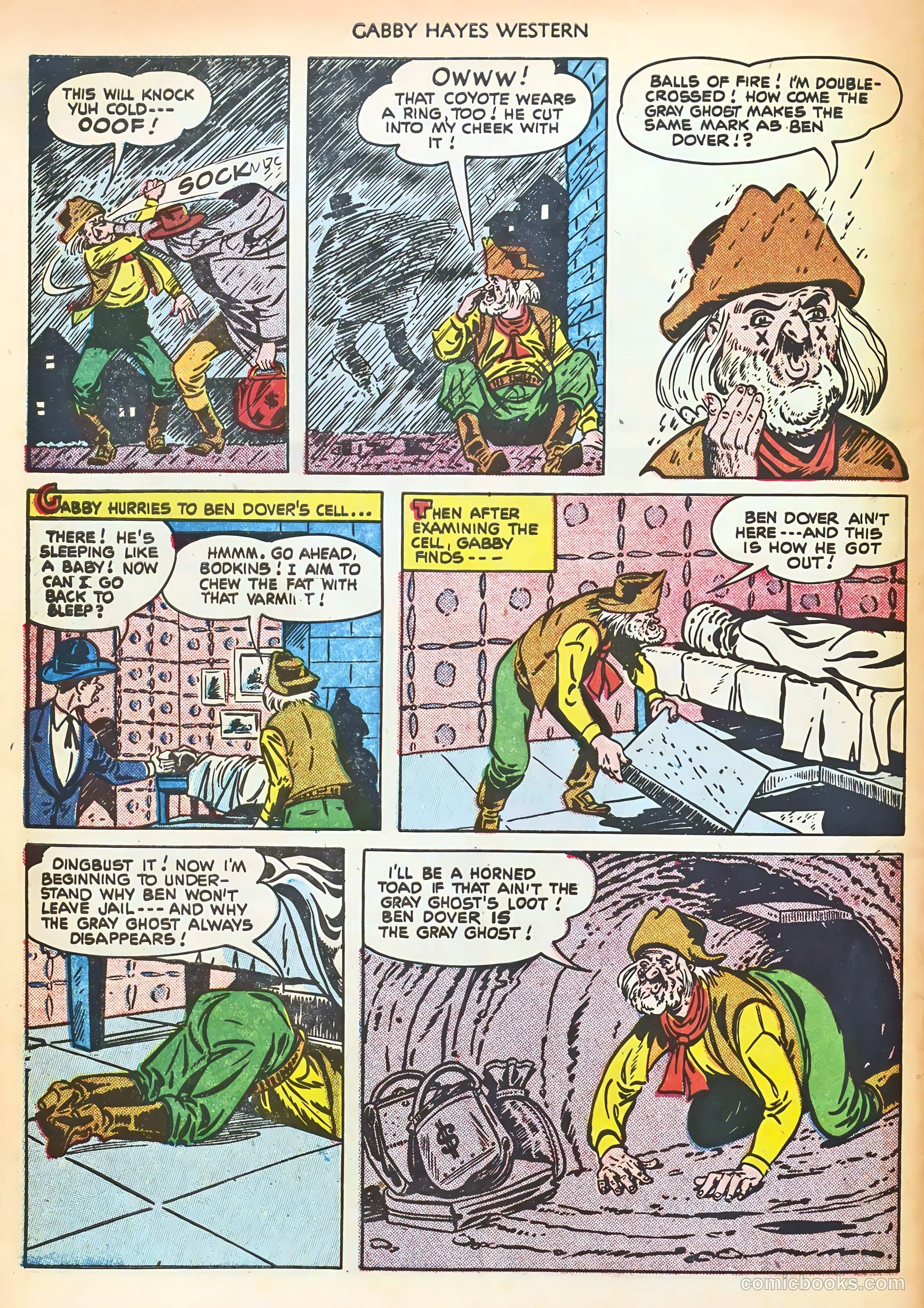 Gabby Hayes Western #32 (1951) — page 30 of 36