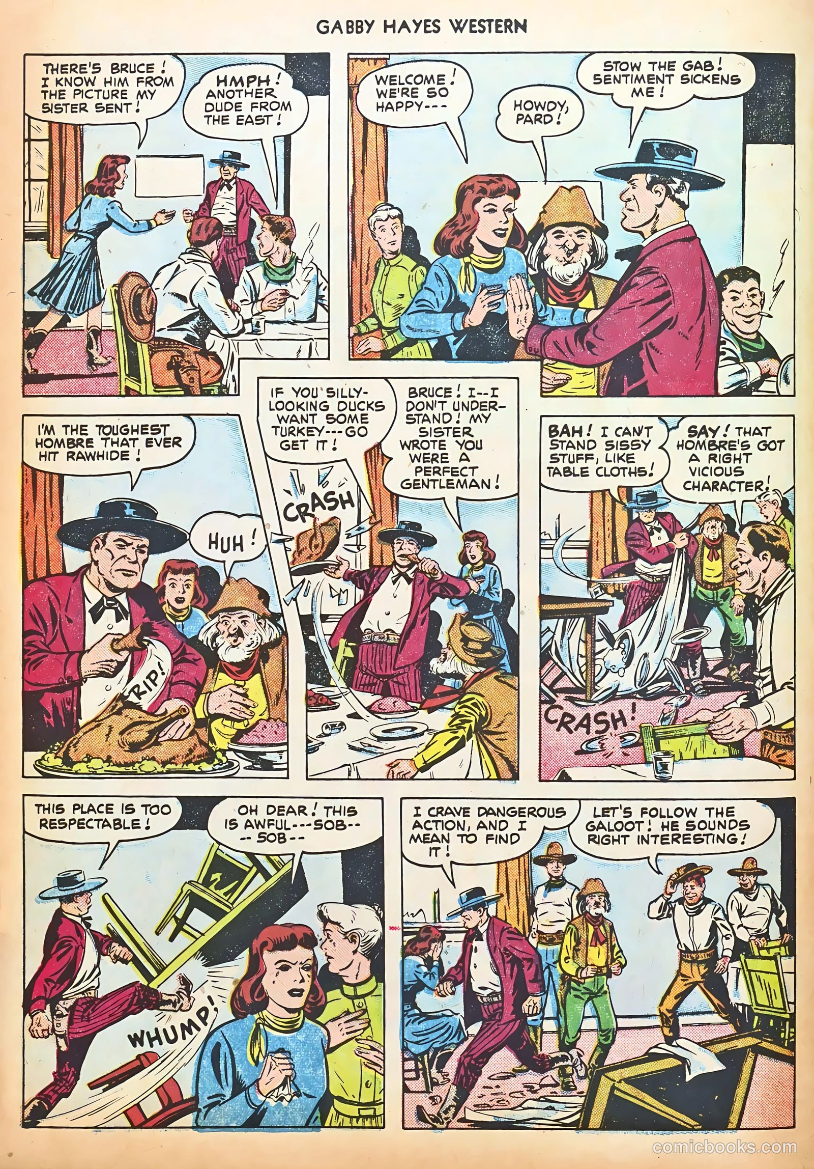Gabby Hayes Western #33 (1951) — page 4 of 36