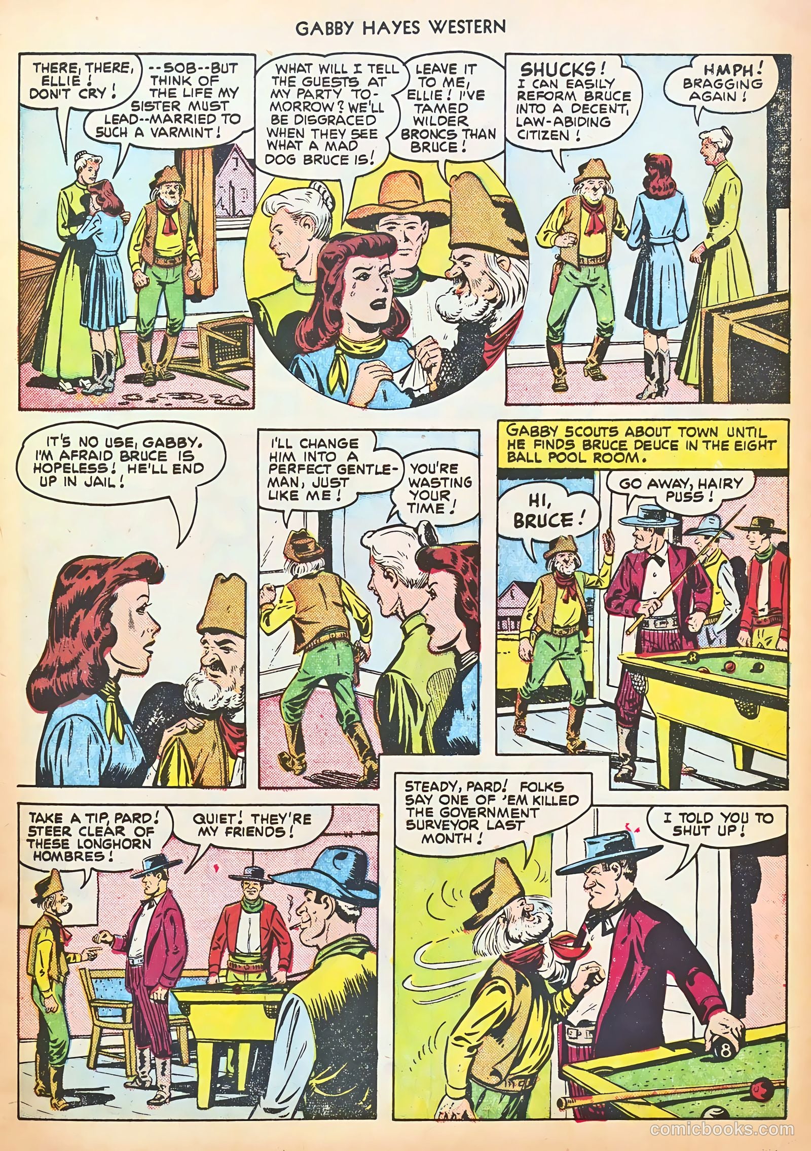 Gabby Hayes Western #33 (1951) — page 5 of 36