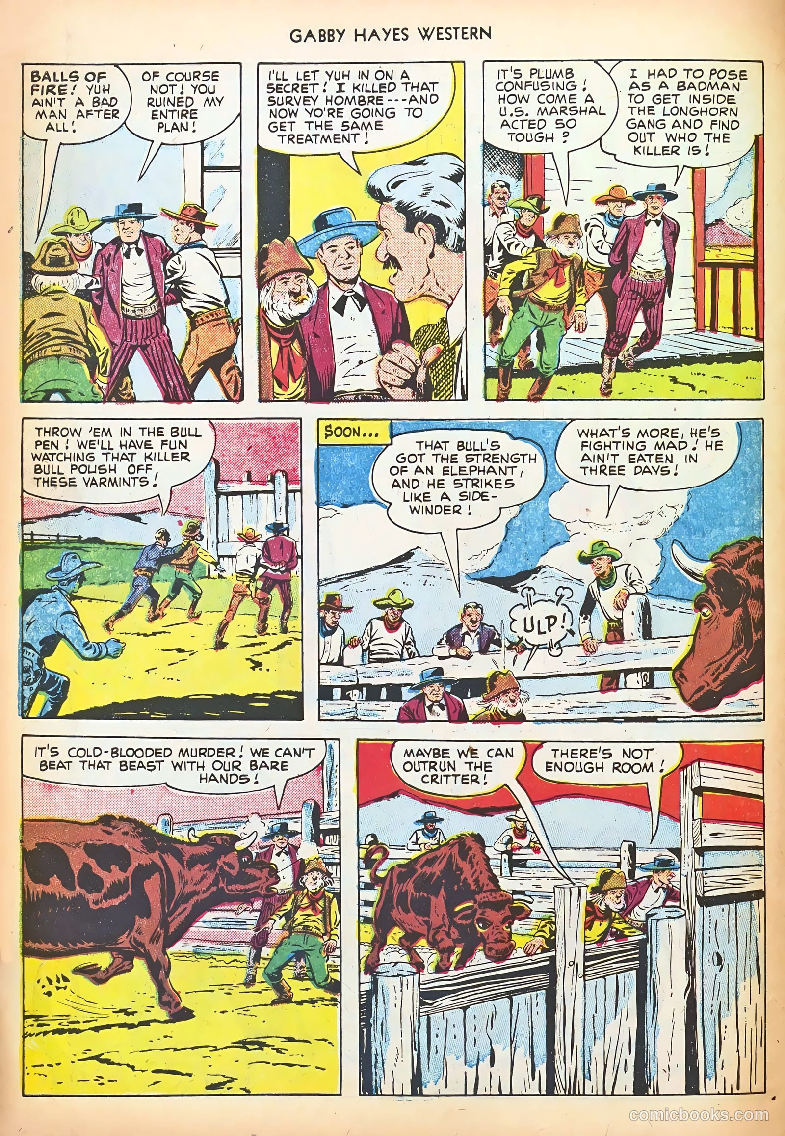 Gabby Hayes Western #33 (1951) — page 10 of 36