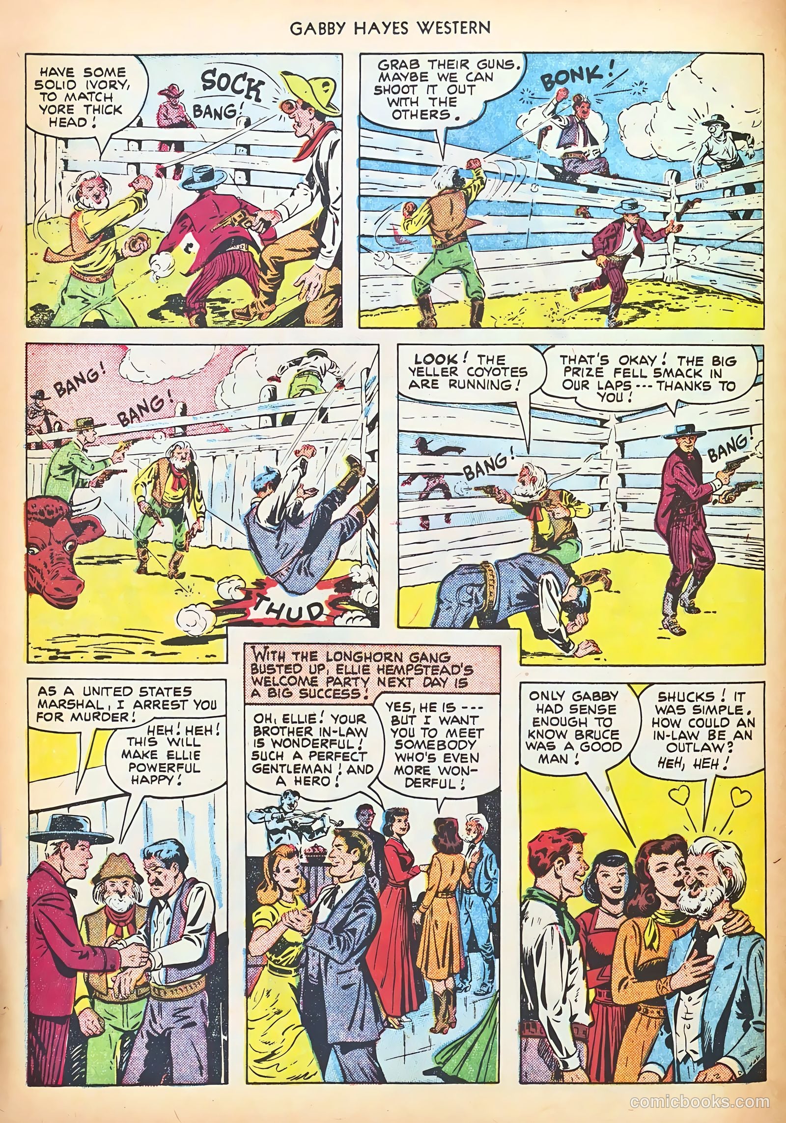 Gabby Hayes Western #33 (1951) — page 12 of 36