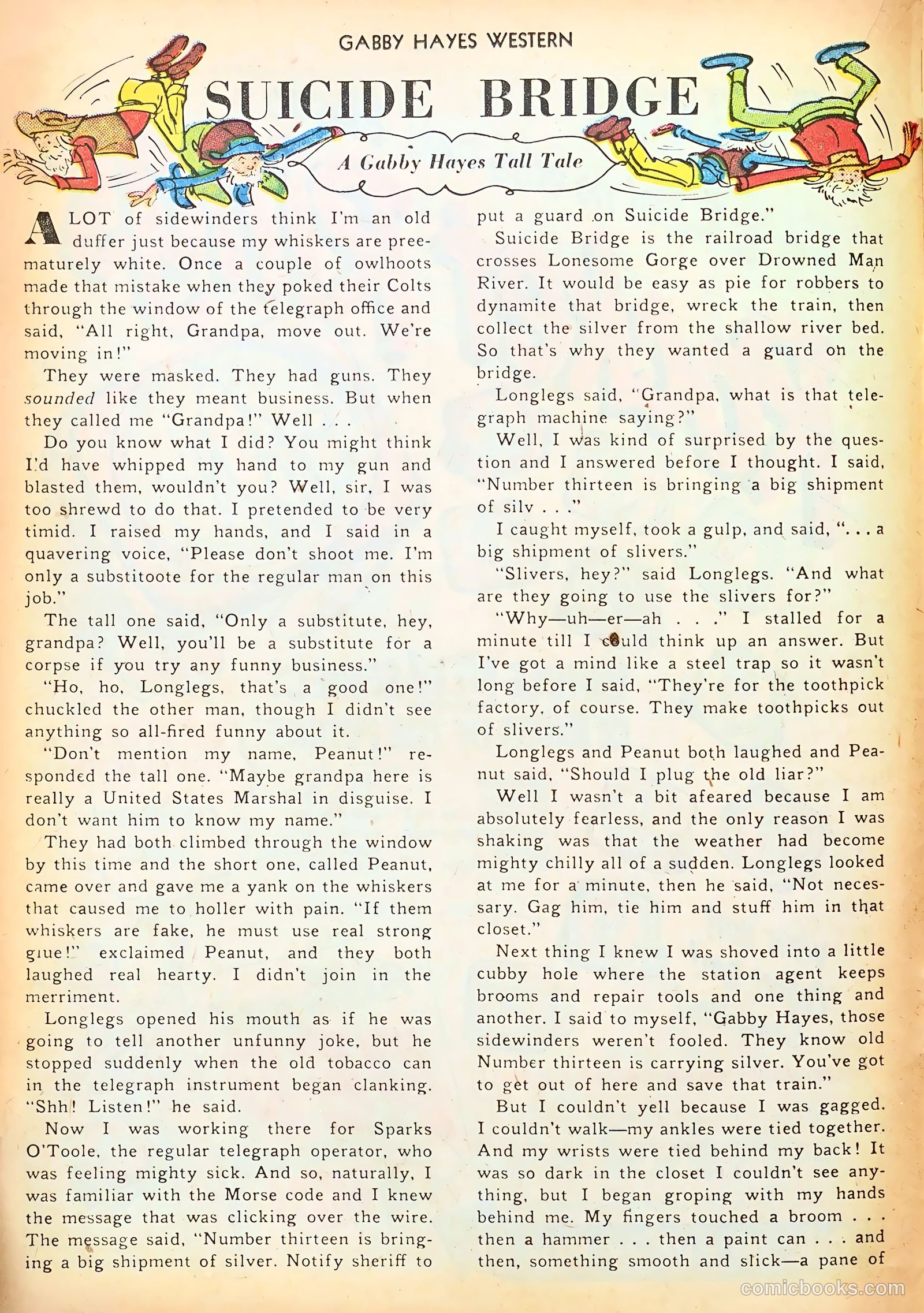 Gabby Hayes Western #33 (1951) — page 14 of 36