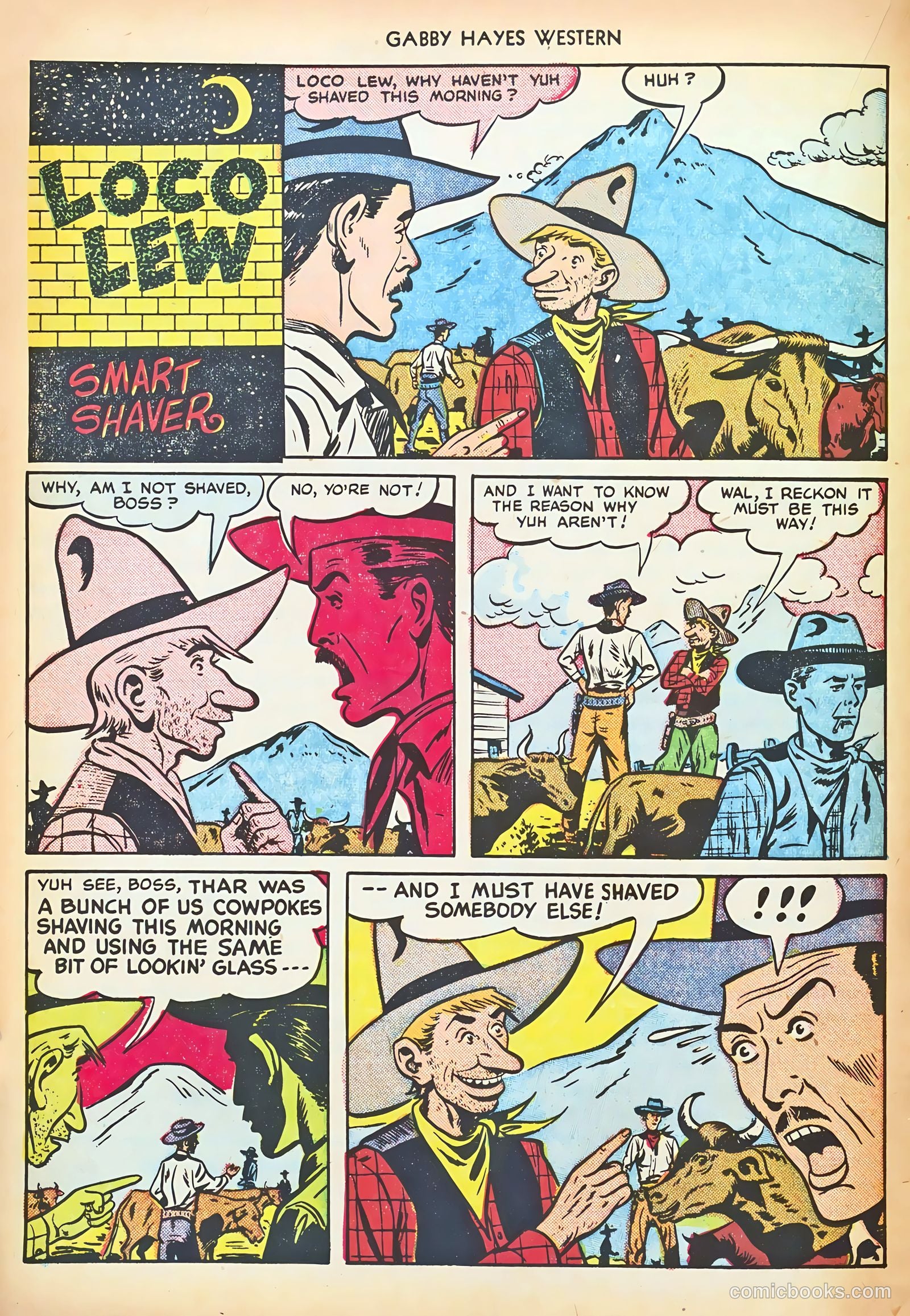 Gabby Hayes Western #33 (1951) — page 16 of 36