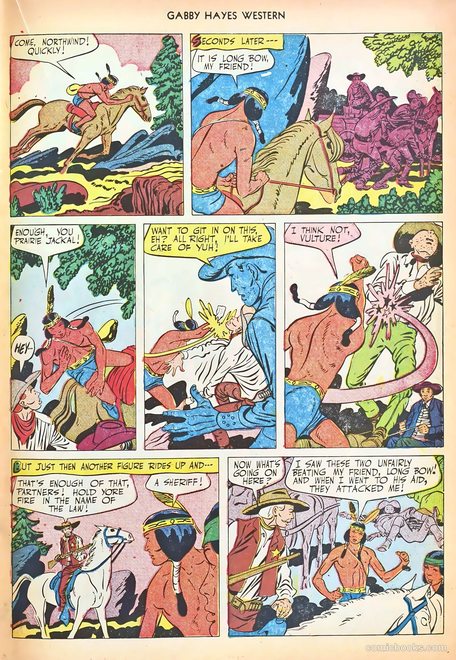 Gabby Hayes Western #33 (1951) — page 19 of 36