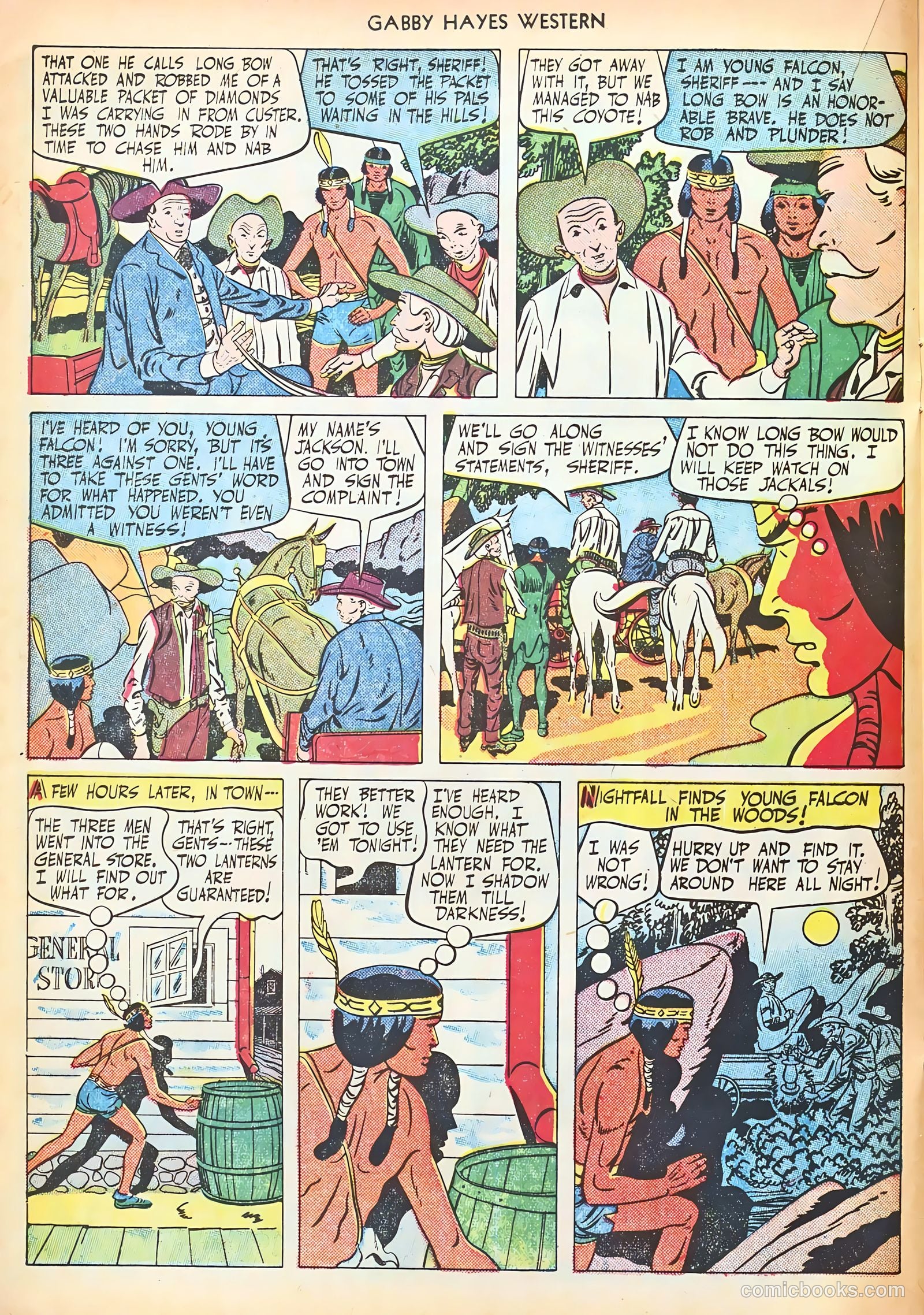 Gabby Hayes Western #33 (1951) — page 20 of 36