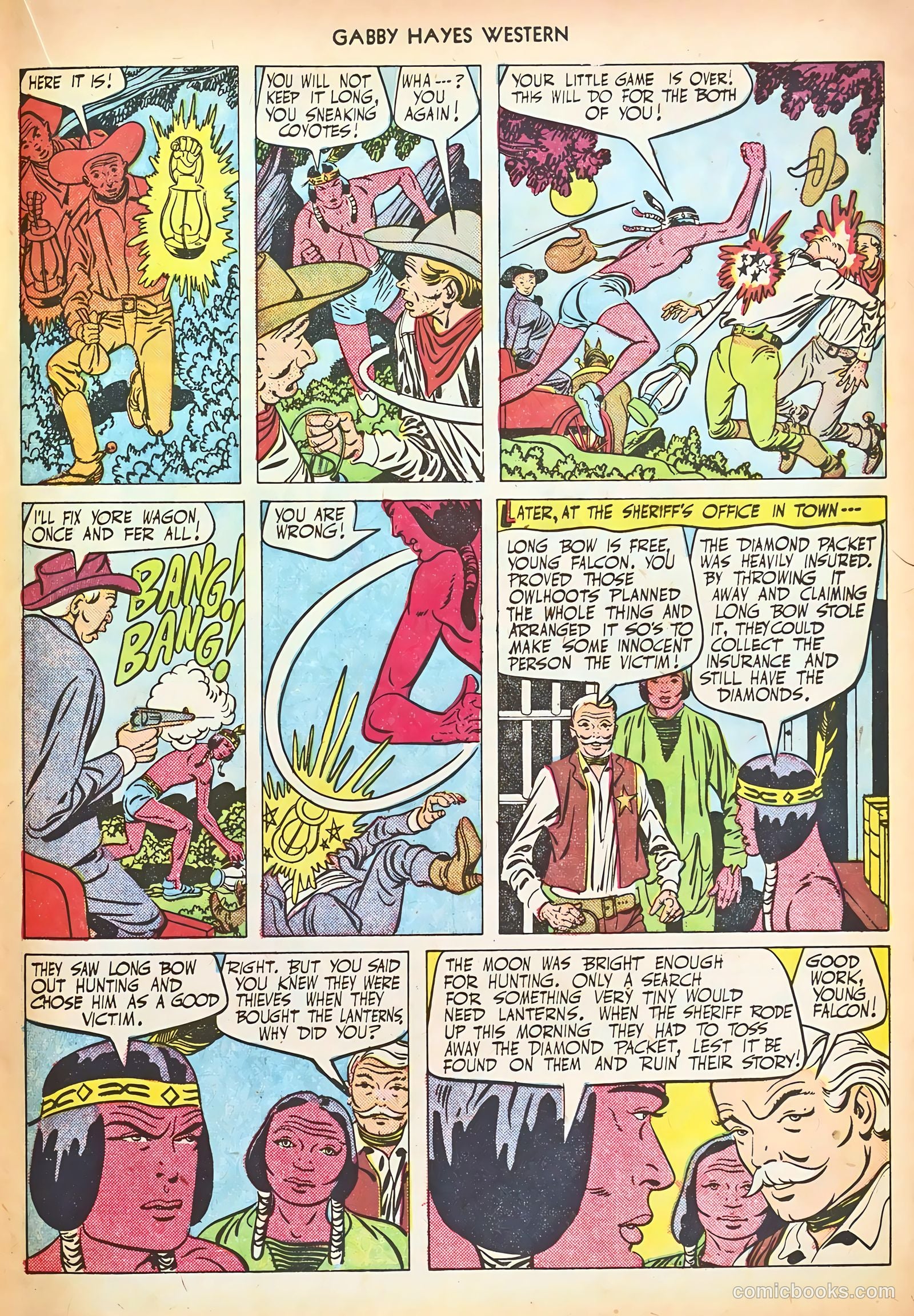 Gabby Hayes Western #33 (1951) — page 21 of 36