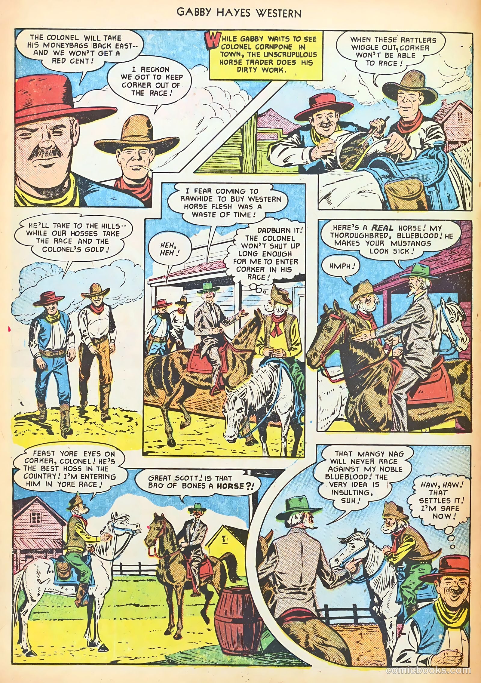 Gabby Hayes Western #33 (1951) — page 26 of 36