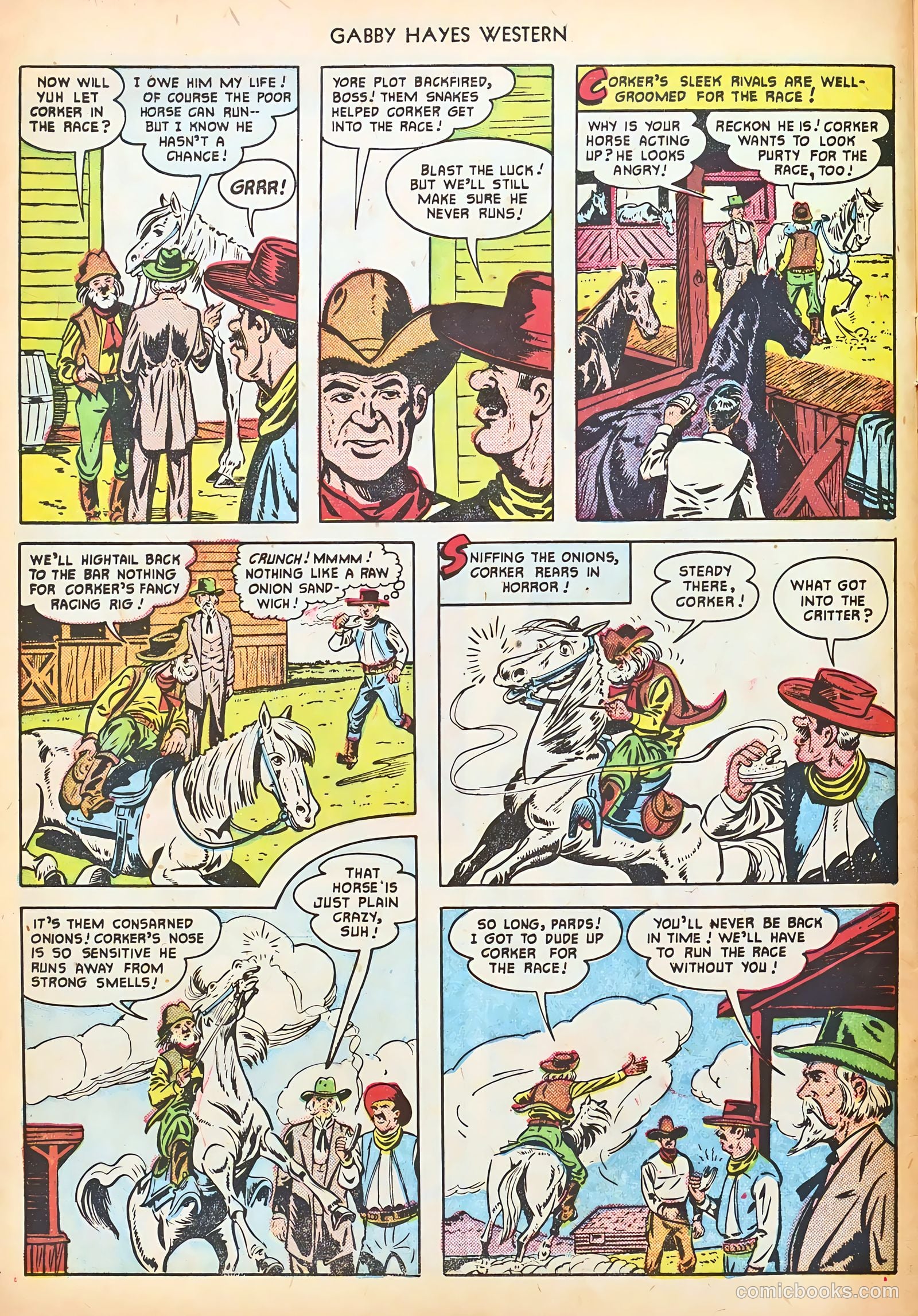 Gabby Hayes Western #33 (1951) — page 28 of 36