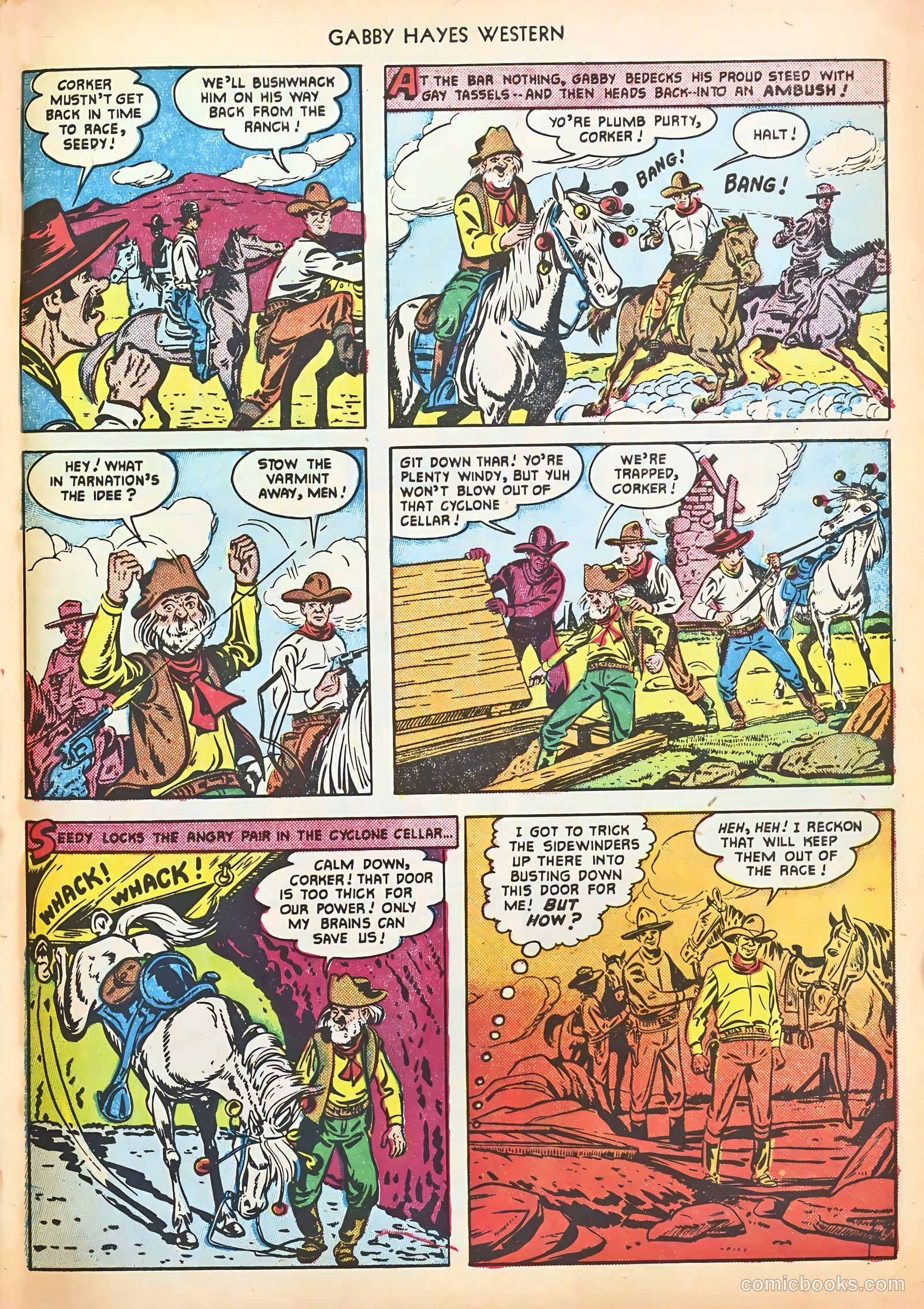Gabby Hayes Western #33 (1951) — page 29 of 36