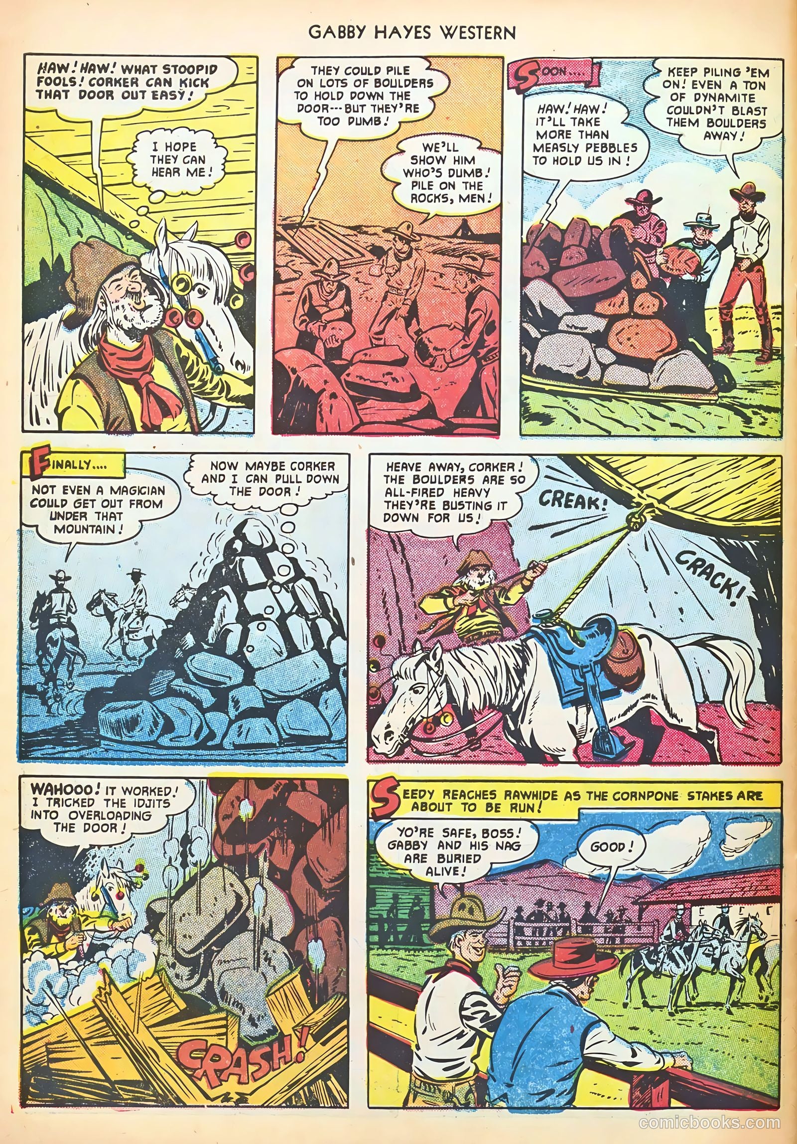 Gabby Hayes Western #33 (1951) — page 30 of 36