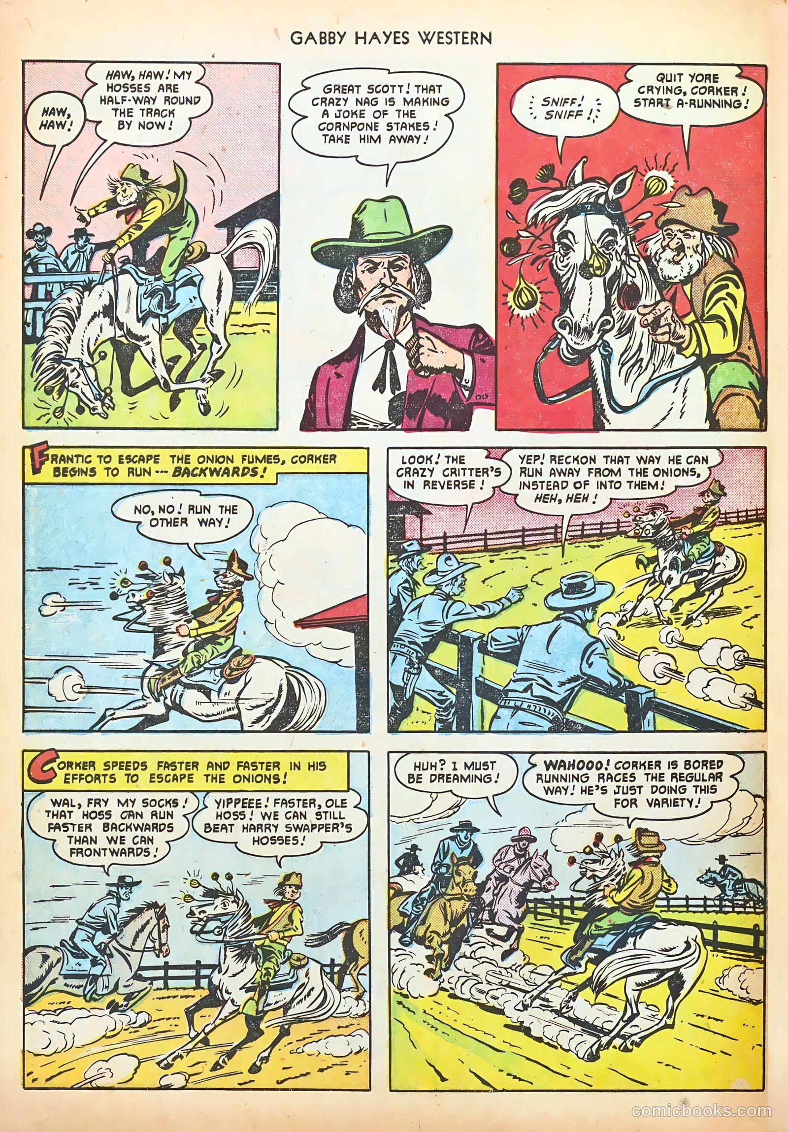 Gabby Hayes Western #33 (1951) — page 32 of 36