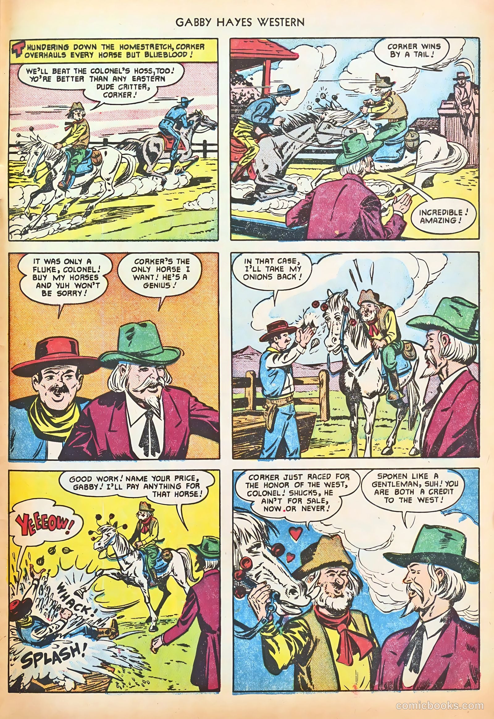 Gabby Hayes Western #33 (1951) — page 33 of 36