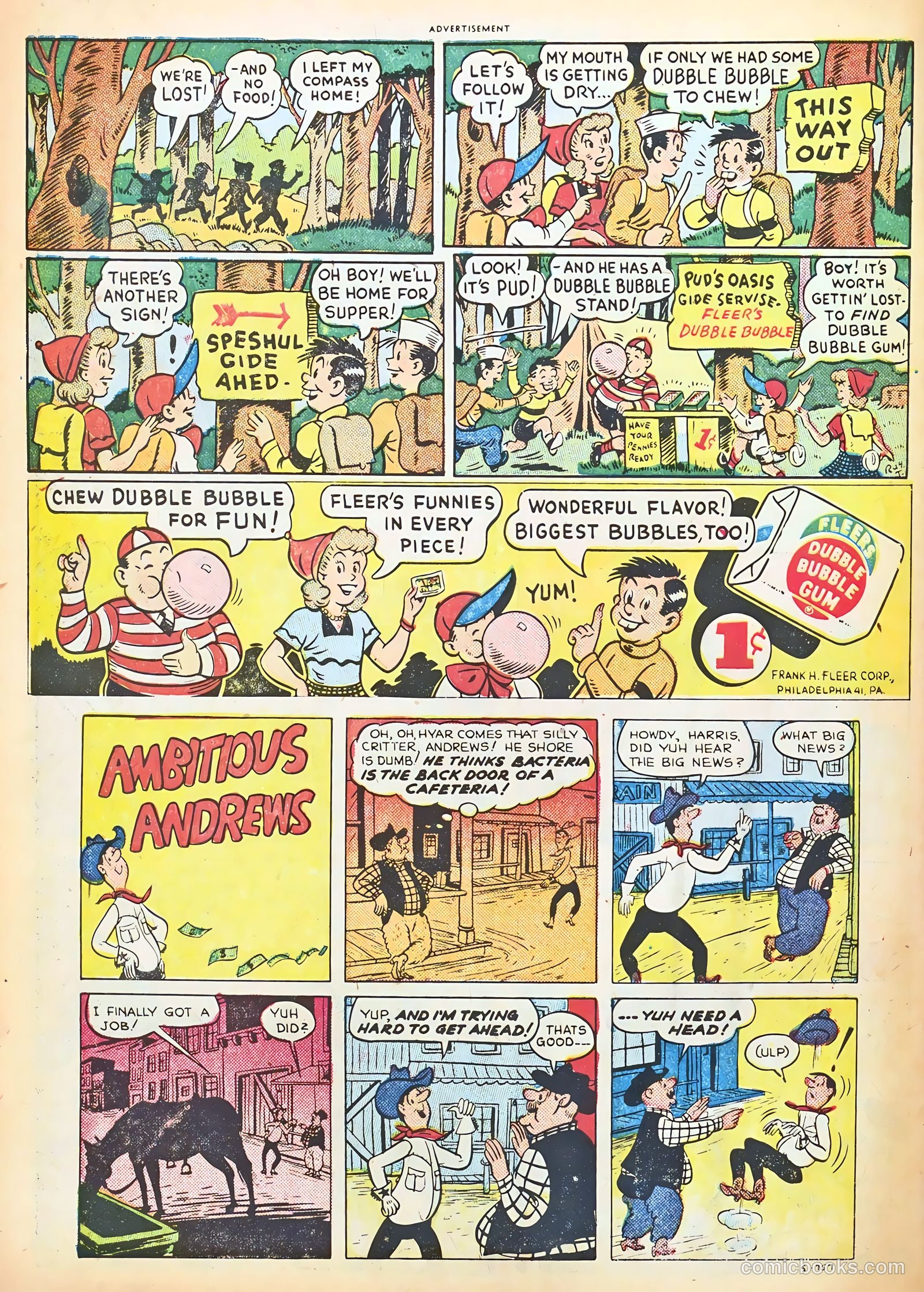 Gabby Hayes Western #33 (1951) — page 34 of 36
