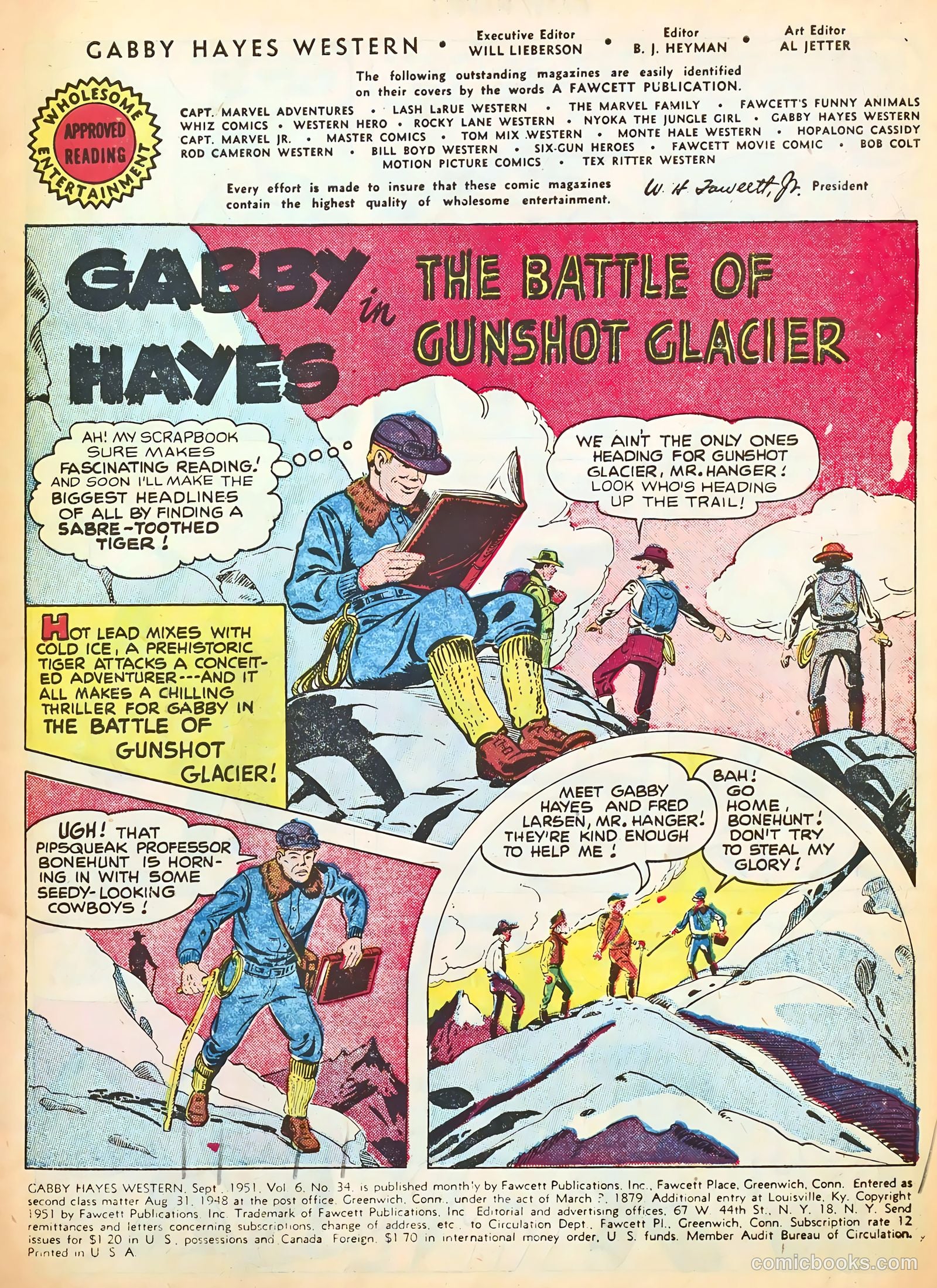 Gabby Hayes Western #34 (1951) — page 3 of 36