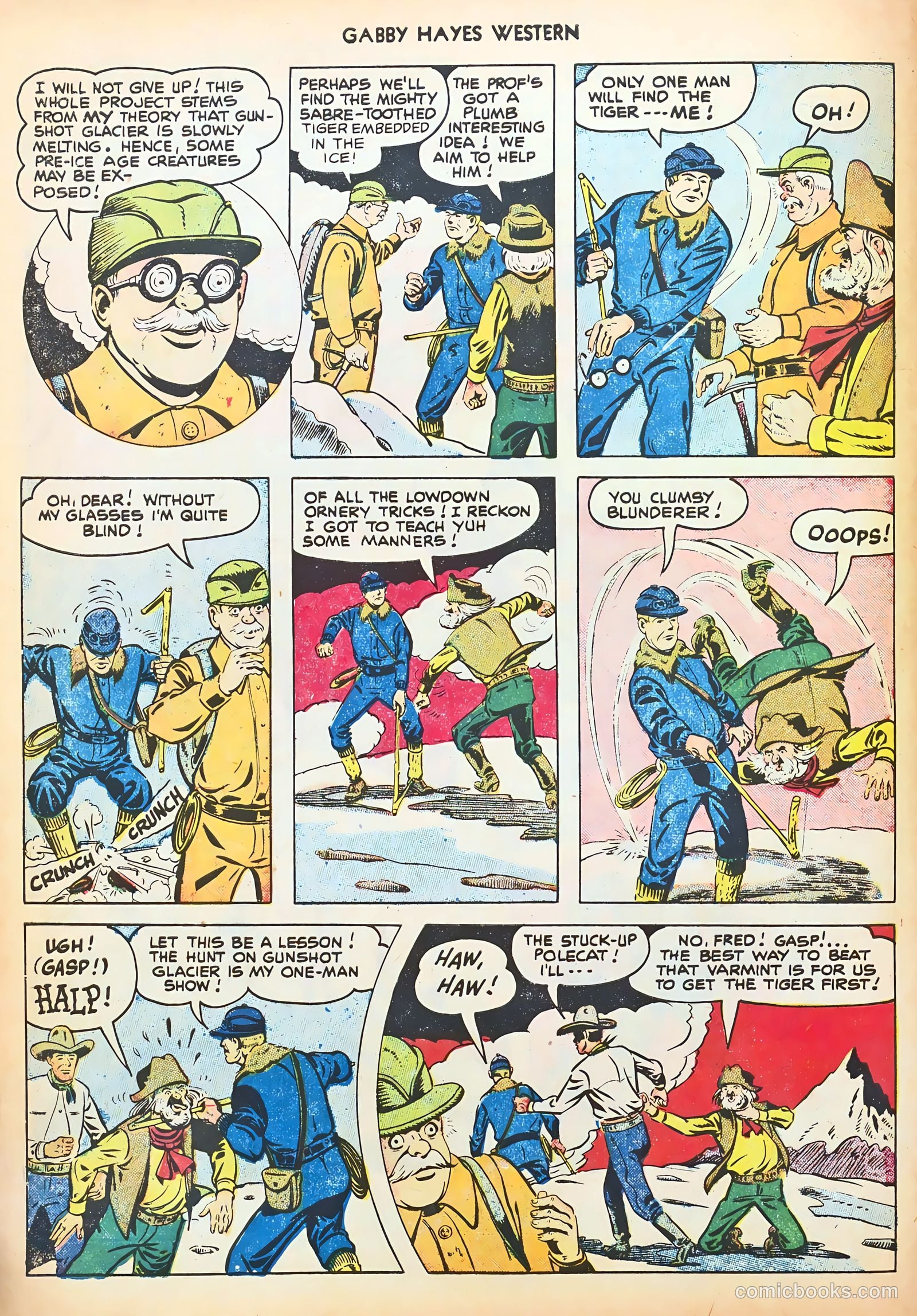 Gabby Hayes Western #34 (1951) — page 4 of 36