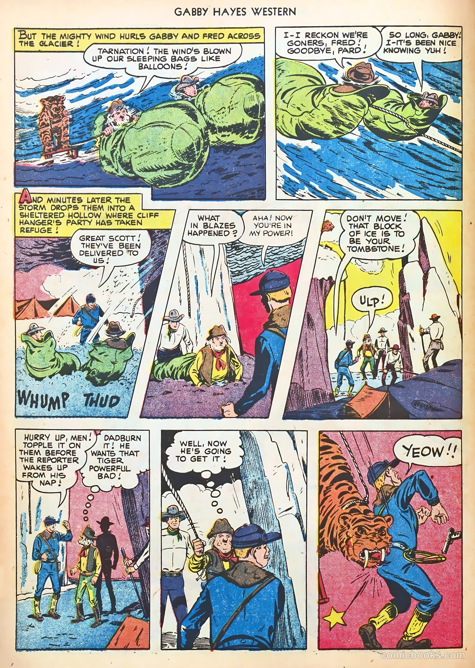 Gabby Hayes Western #34 (1951) — page 8 of 36
