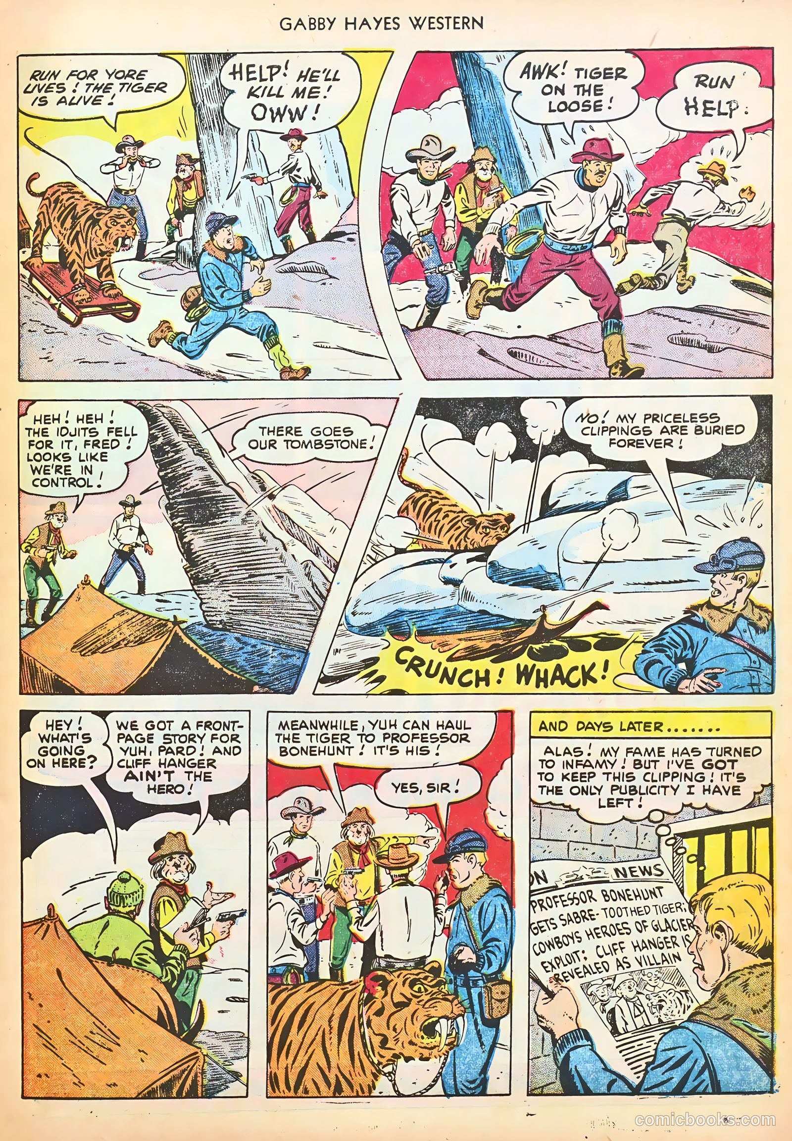 Gabby Hayes Western #34 (1951) — page 9 of 36