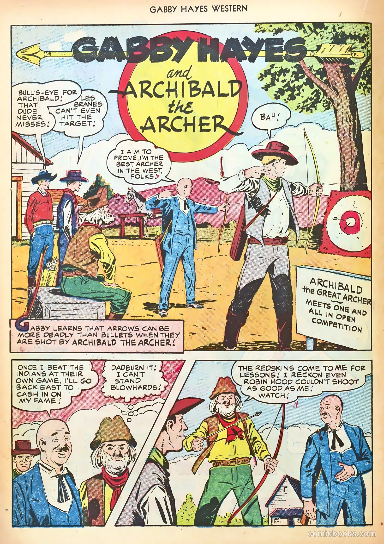 Gabby Hayes Western #34 (1951) — page 18 of 36