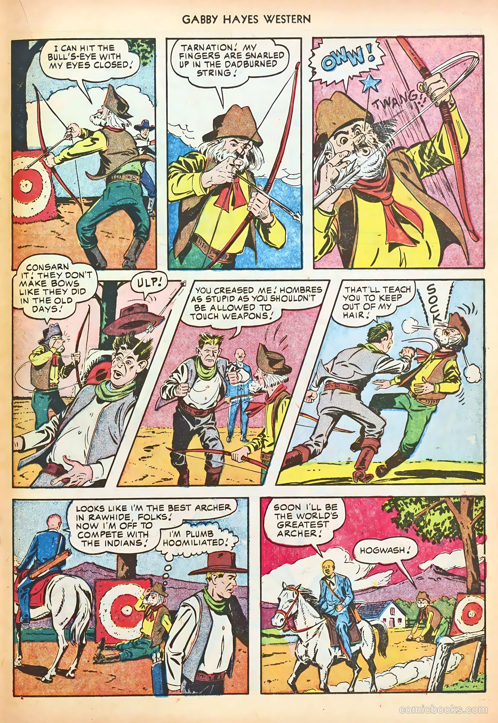 Gabby Hayes Western #34 (1951) — page 19 of 36