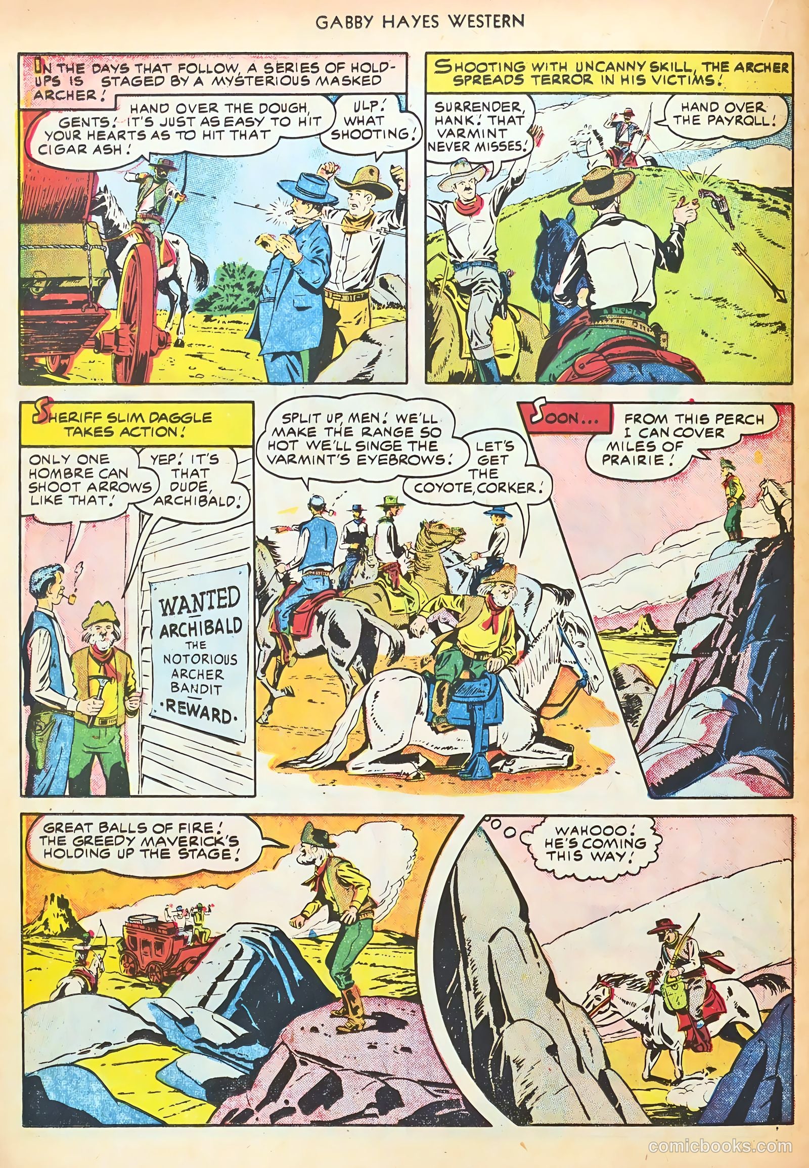 Gabby Hayes Western #34 (1951) — page 20 of 36