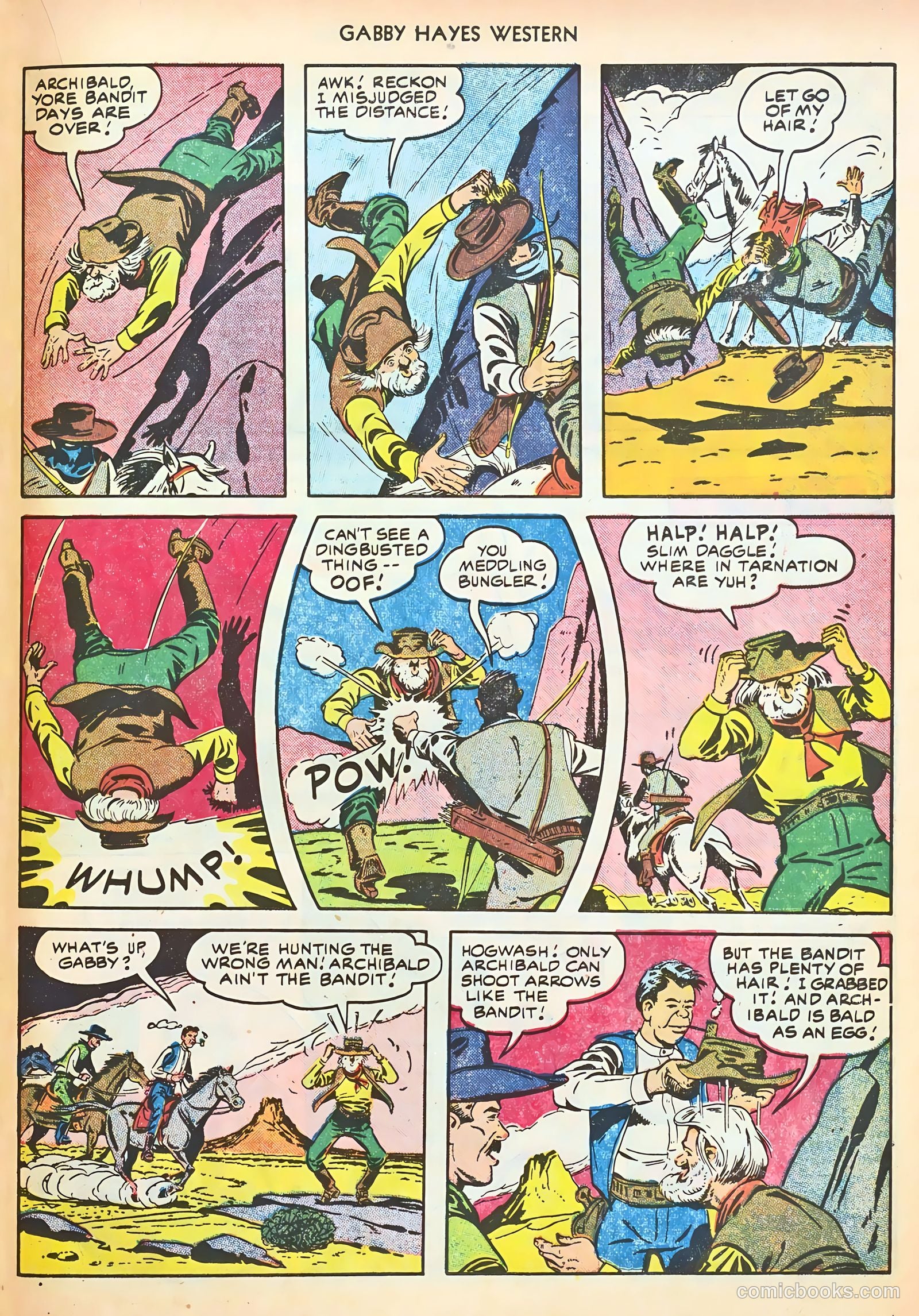 Gabby Hayes Western #34 (1951) — page 21 of 36