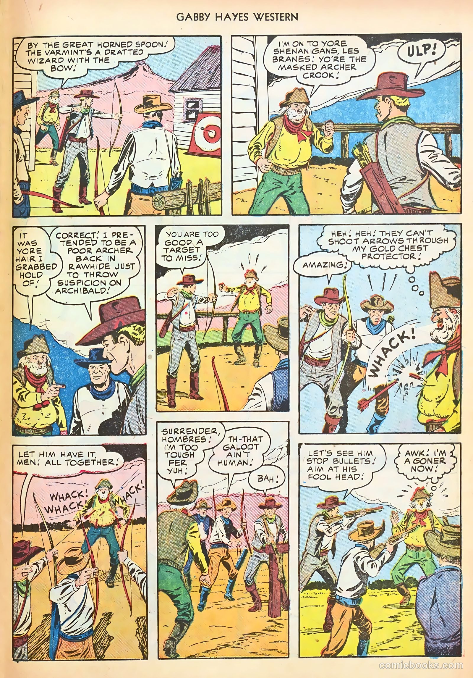 Gabby Hayes Western #34 (1951) — page 23 of 36