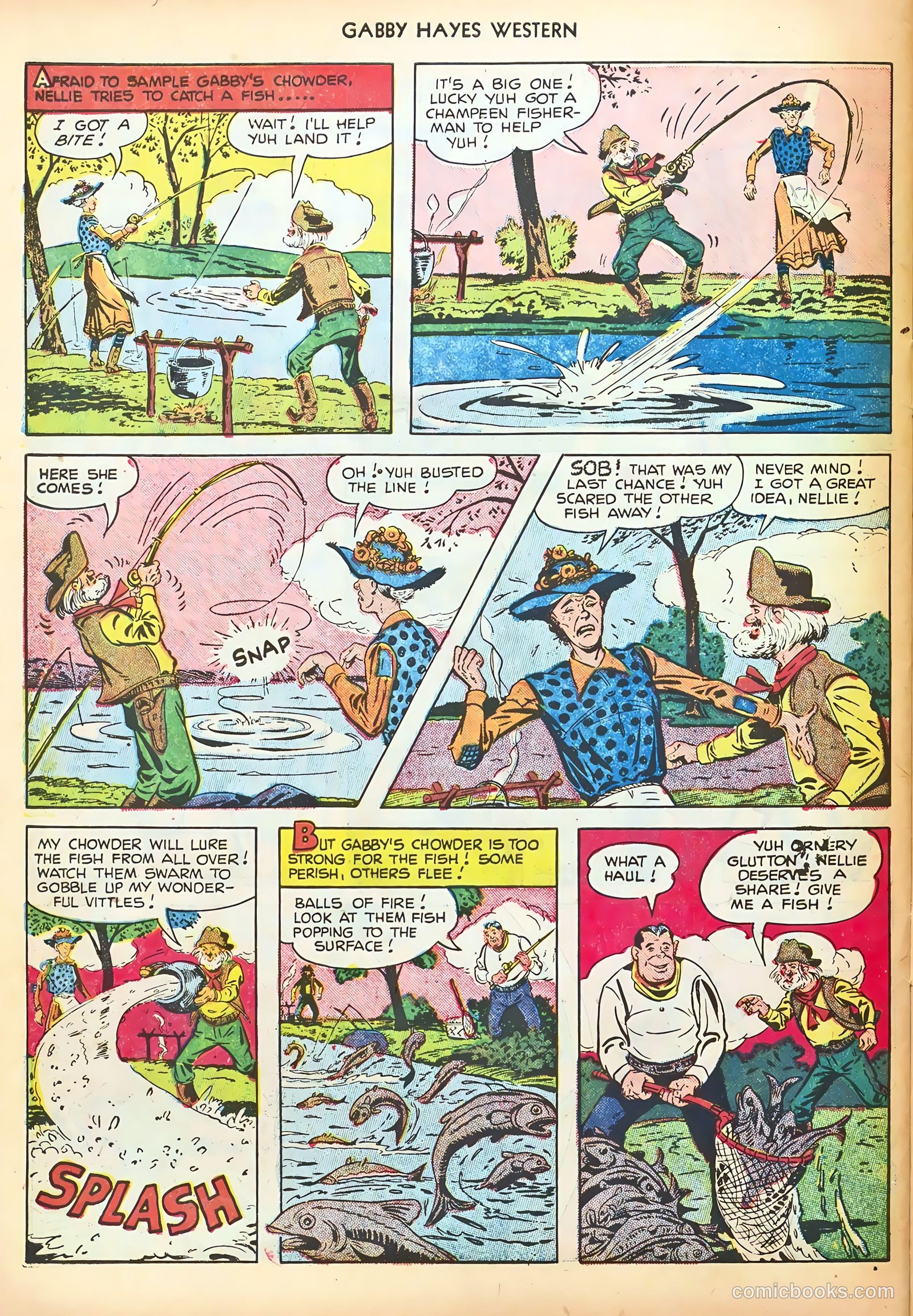 Gabby Hayes Western #34 (1951) — page 30 of 36