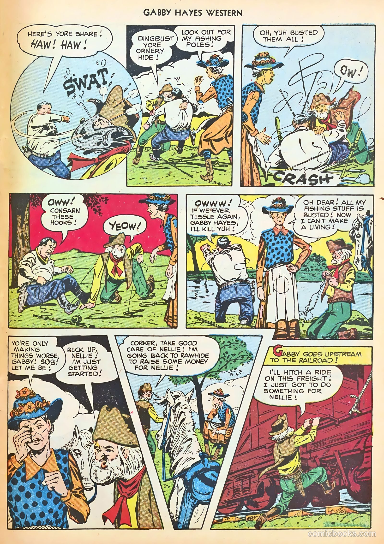 Gabby Hayes Western #34 (1951) — page 31 of 36