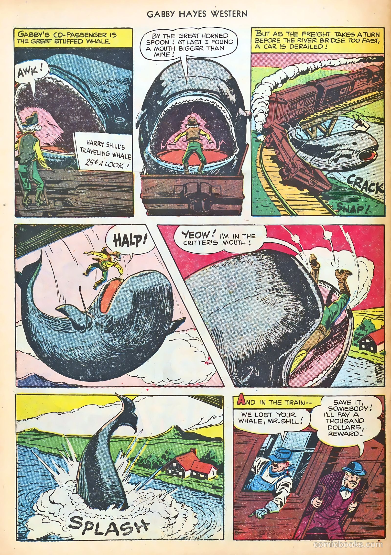 Gabby Hayes Western #34 (1951) — page 32 of 36