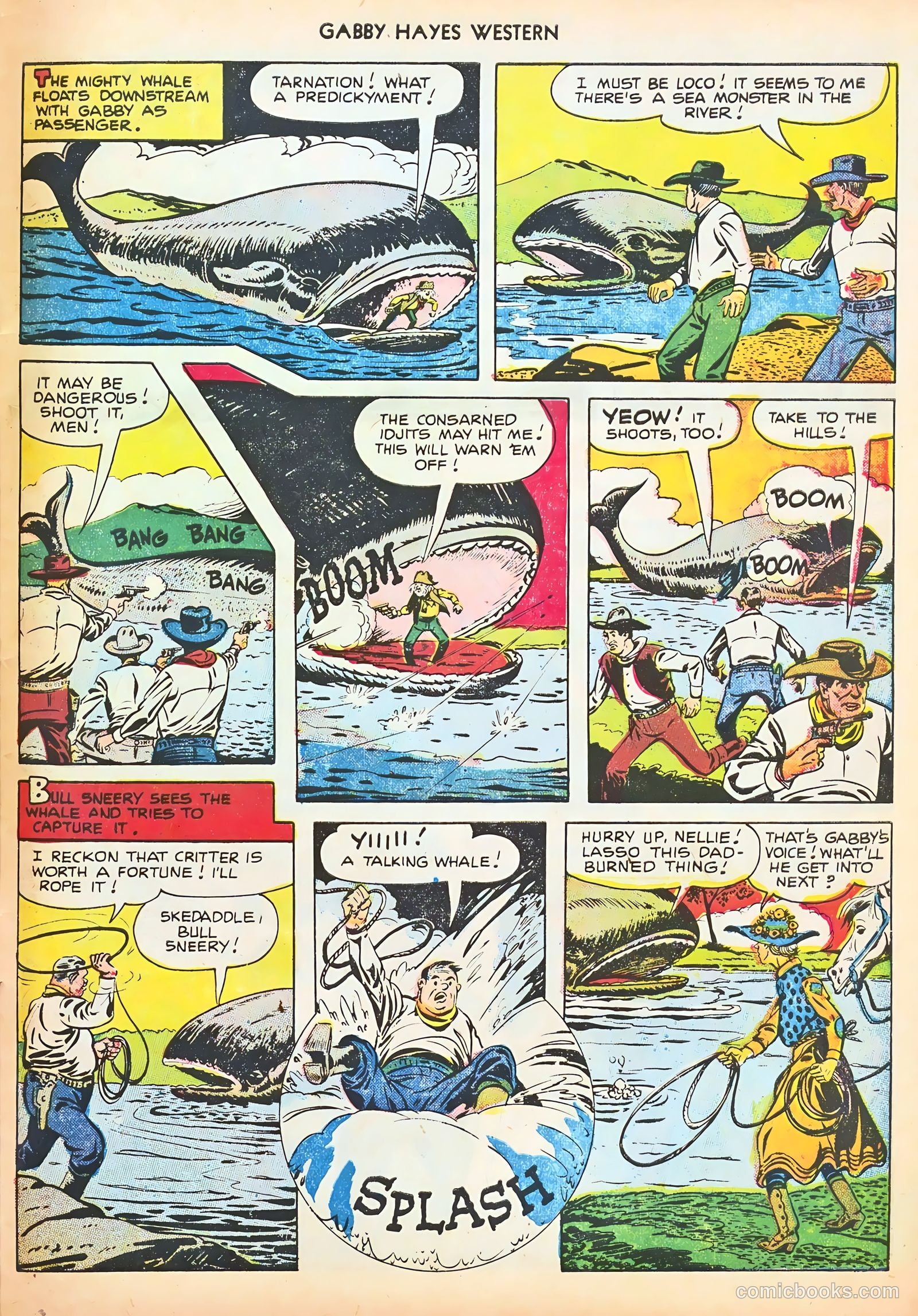 Gabby Hayes Western #34 (1951) — page 33 of 36