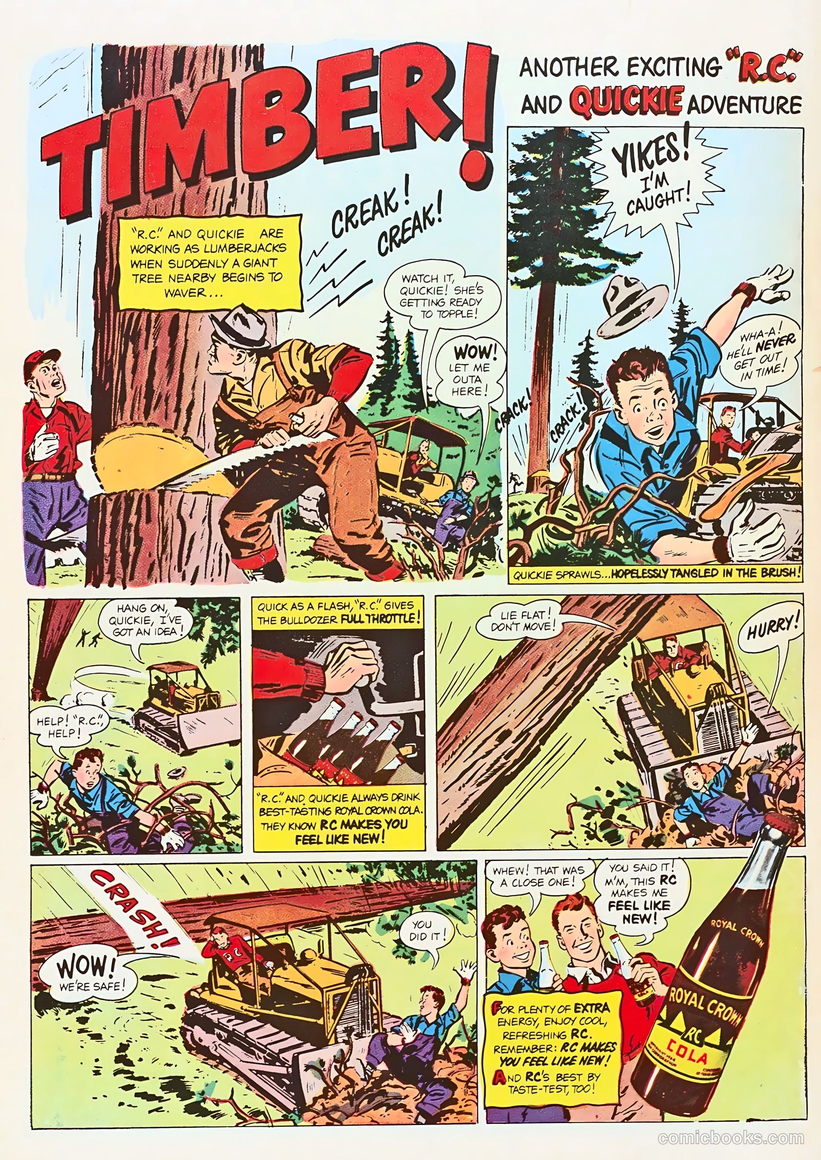 Gabby Hayes Western #34 (1951) — page 36 of 36