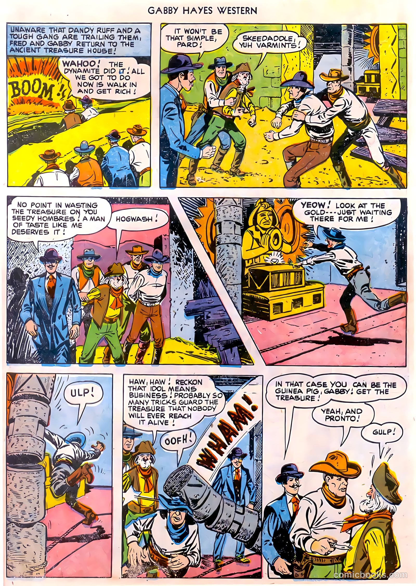 Gabby Hayes Western #35 (1951) — page 5 of 36
