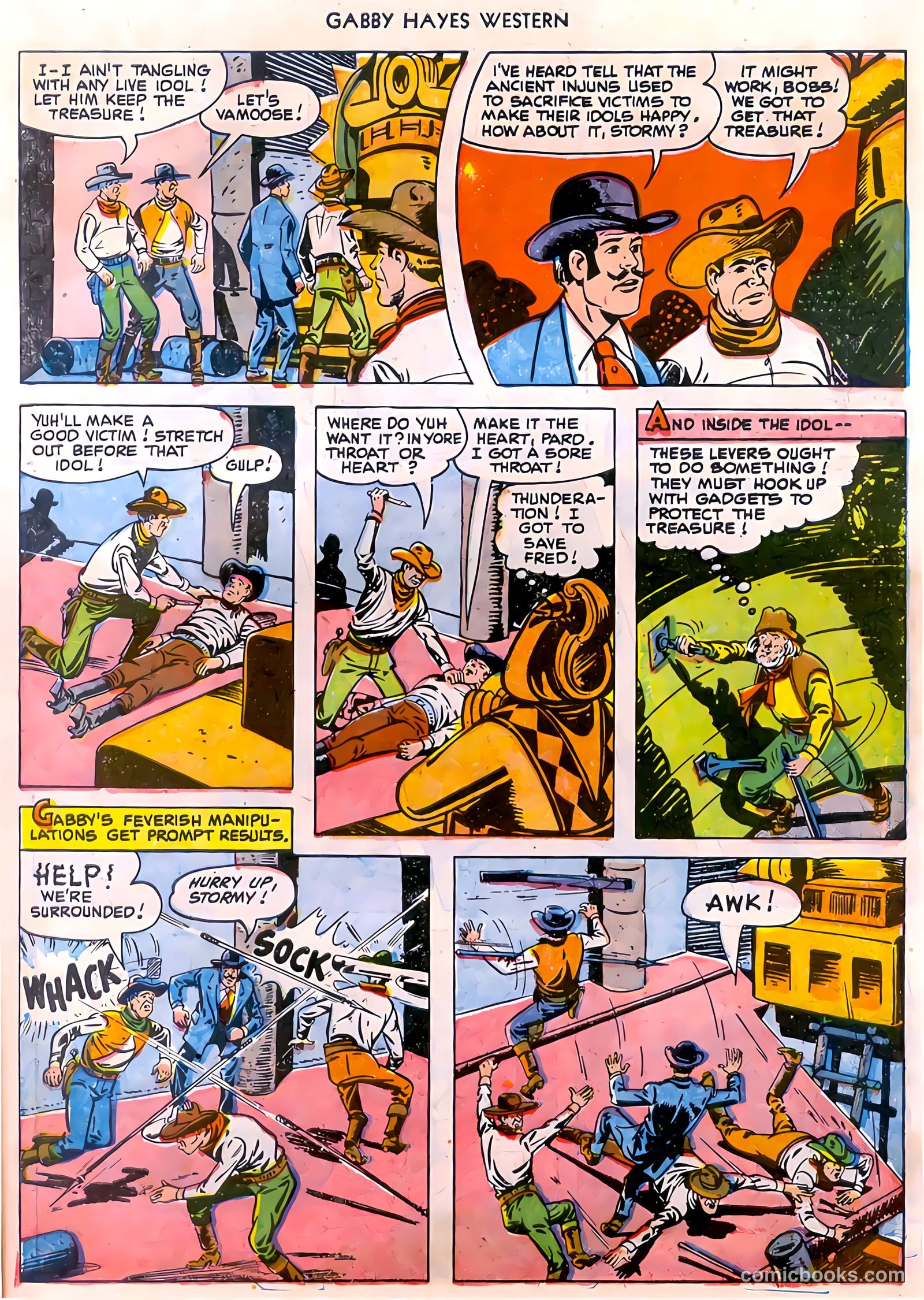 Gabby Hayes Western #35 (1951) — page 7 of 36