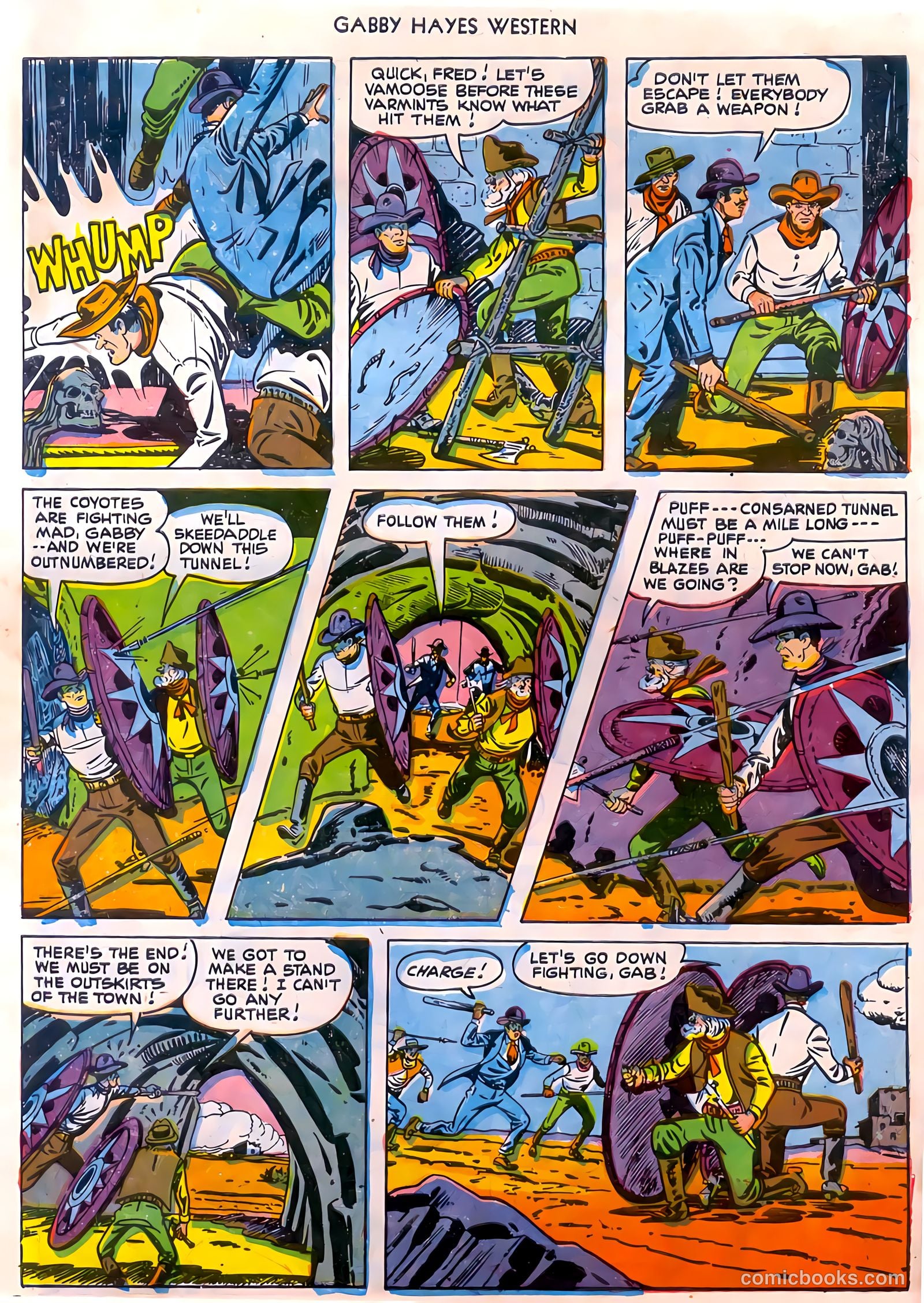 Gabby Hayes Western #35 (1951) — page 8 of 36