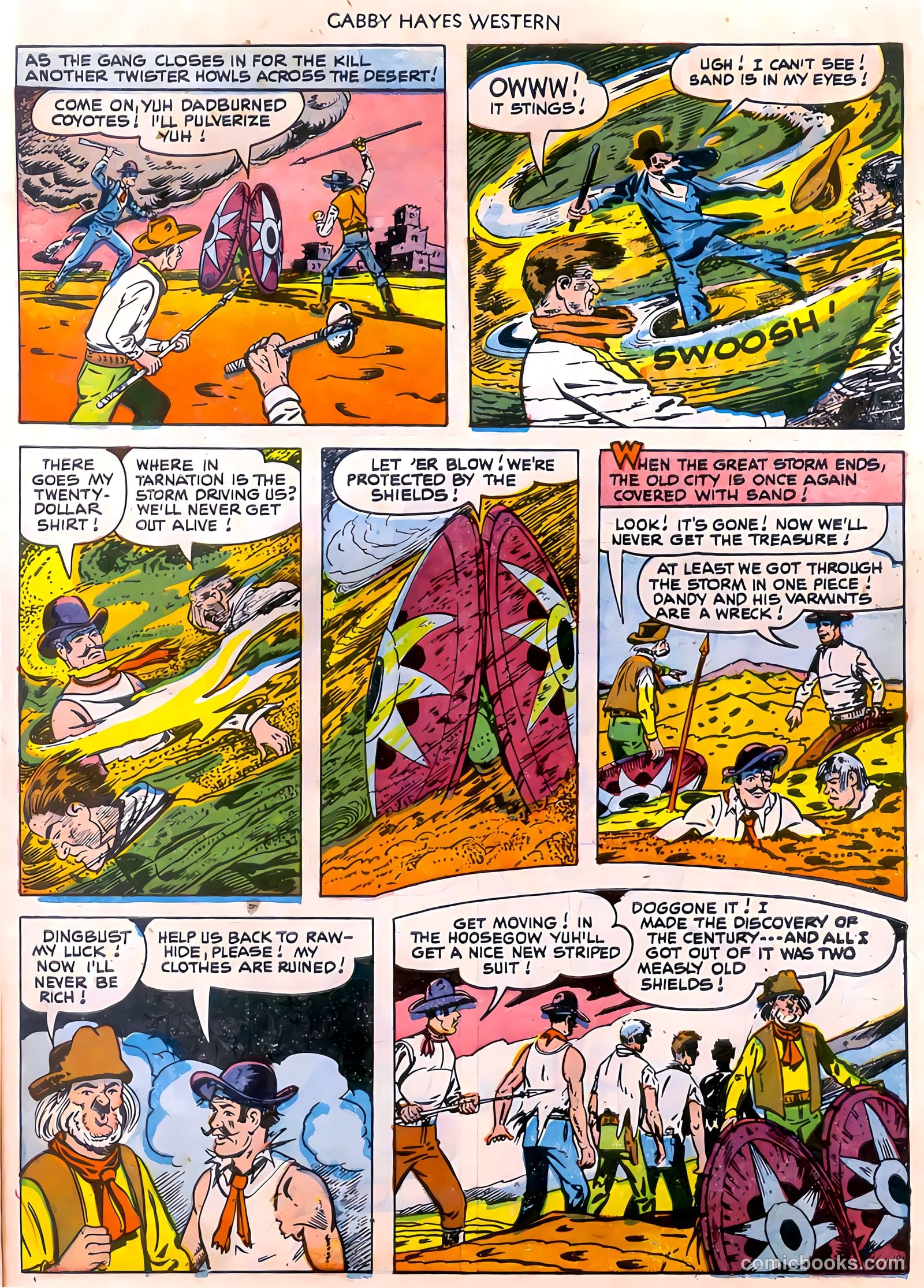 Gabby Hayes Western #35 (1951) — page 9 of 36