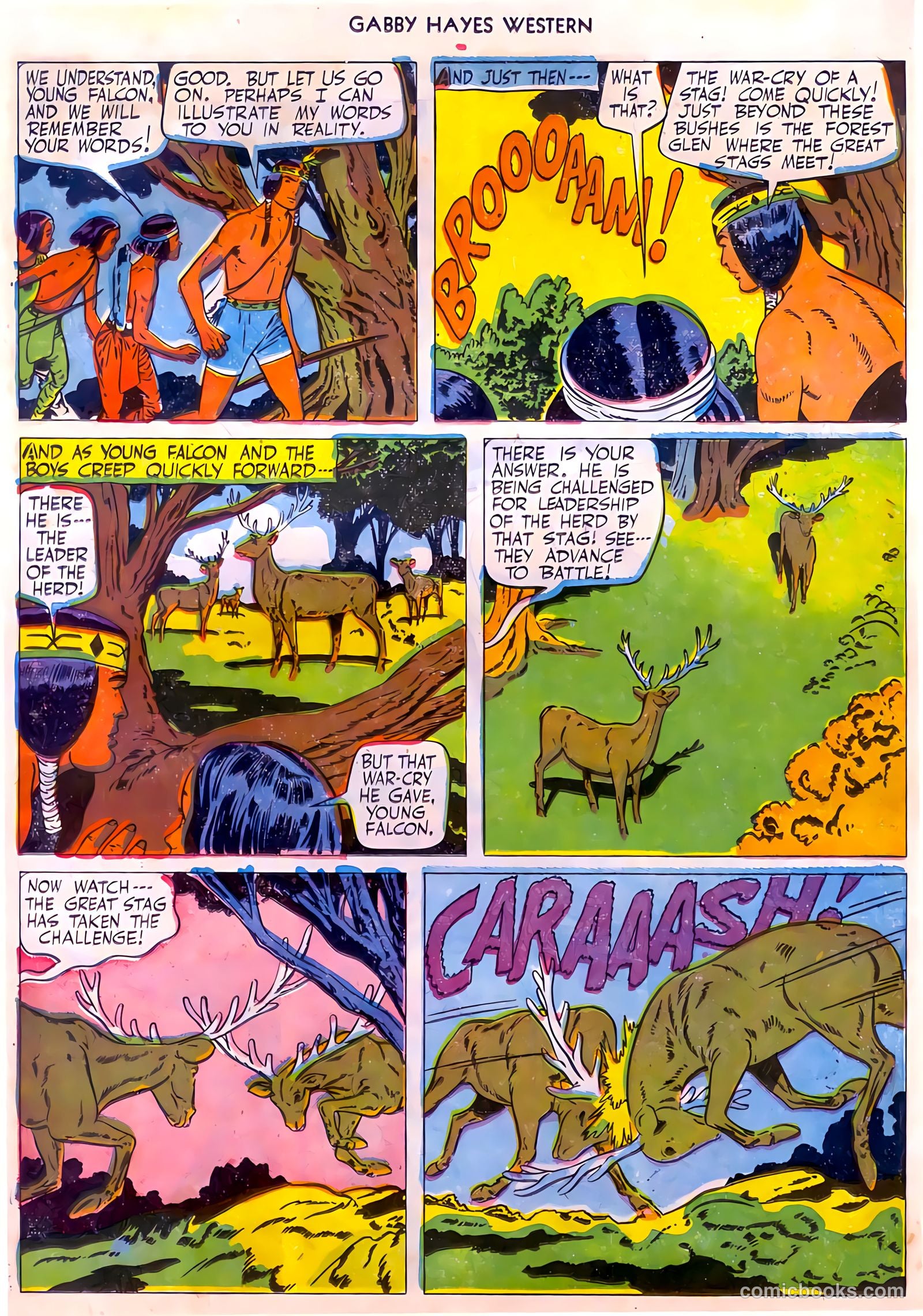 Gabby Hayes Western #35 (1951) — page 13 of 36
