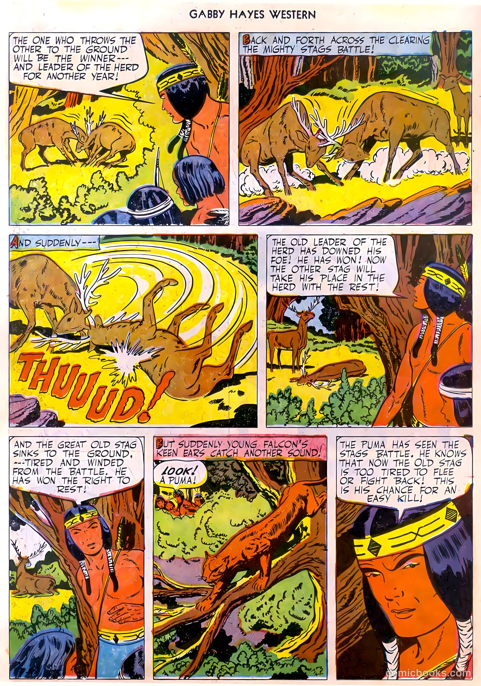 Gabby Hayes Western #35 (1951) — page 14 of 36