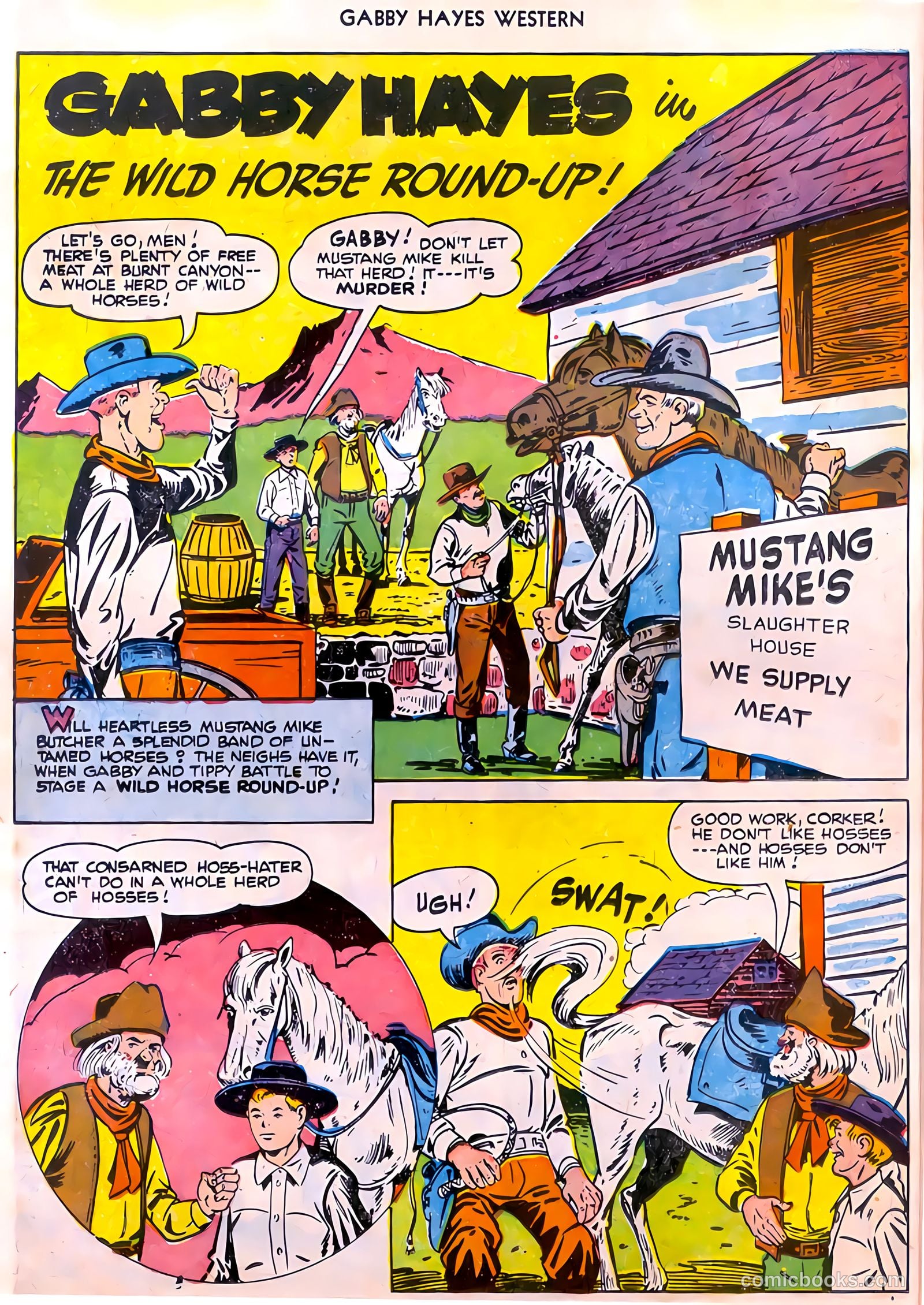 Gabby Hayes Western #35 (1951) — page 16 of 36