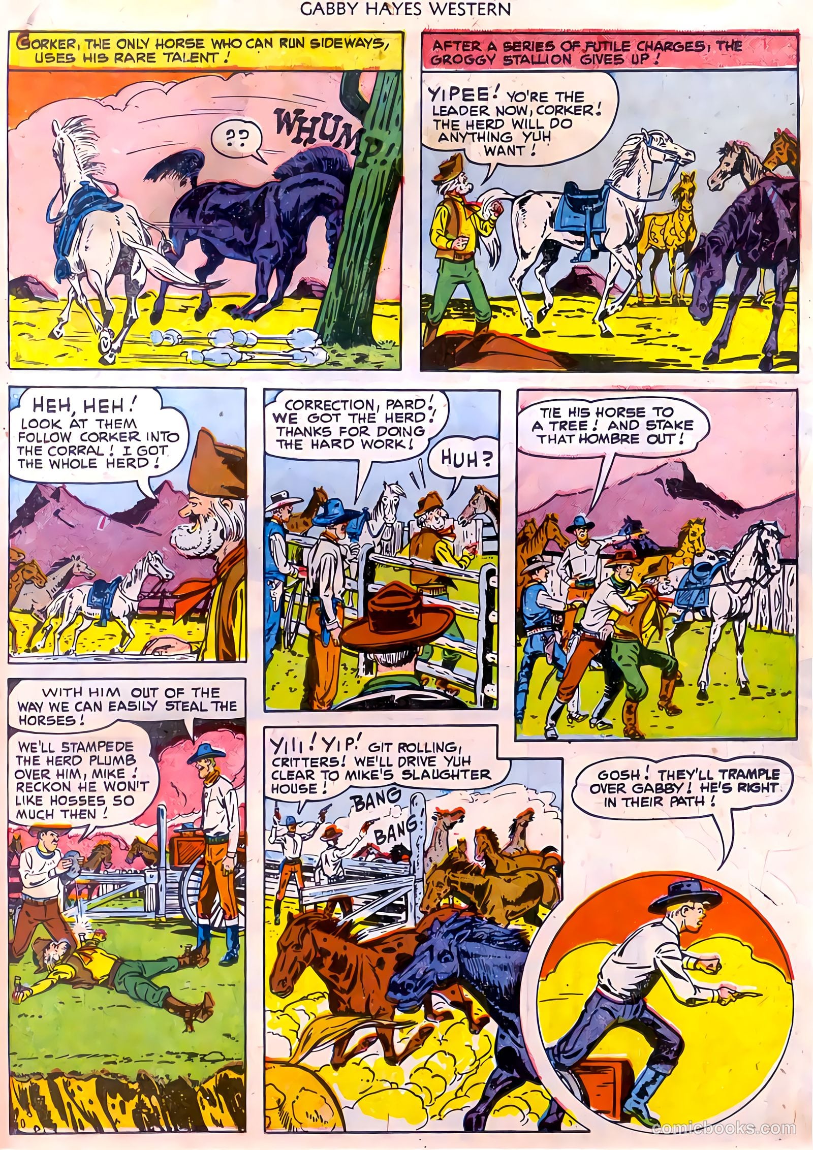 Gabby Hayes Western #35 (1951) — page 19 of 36