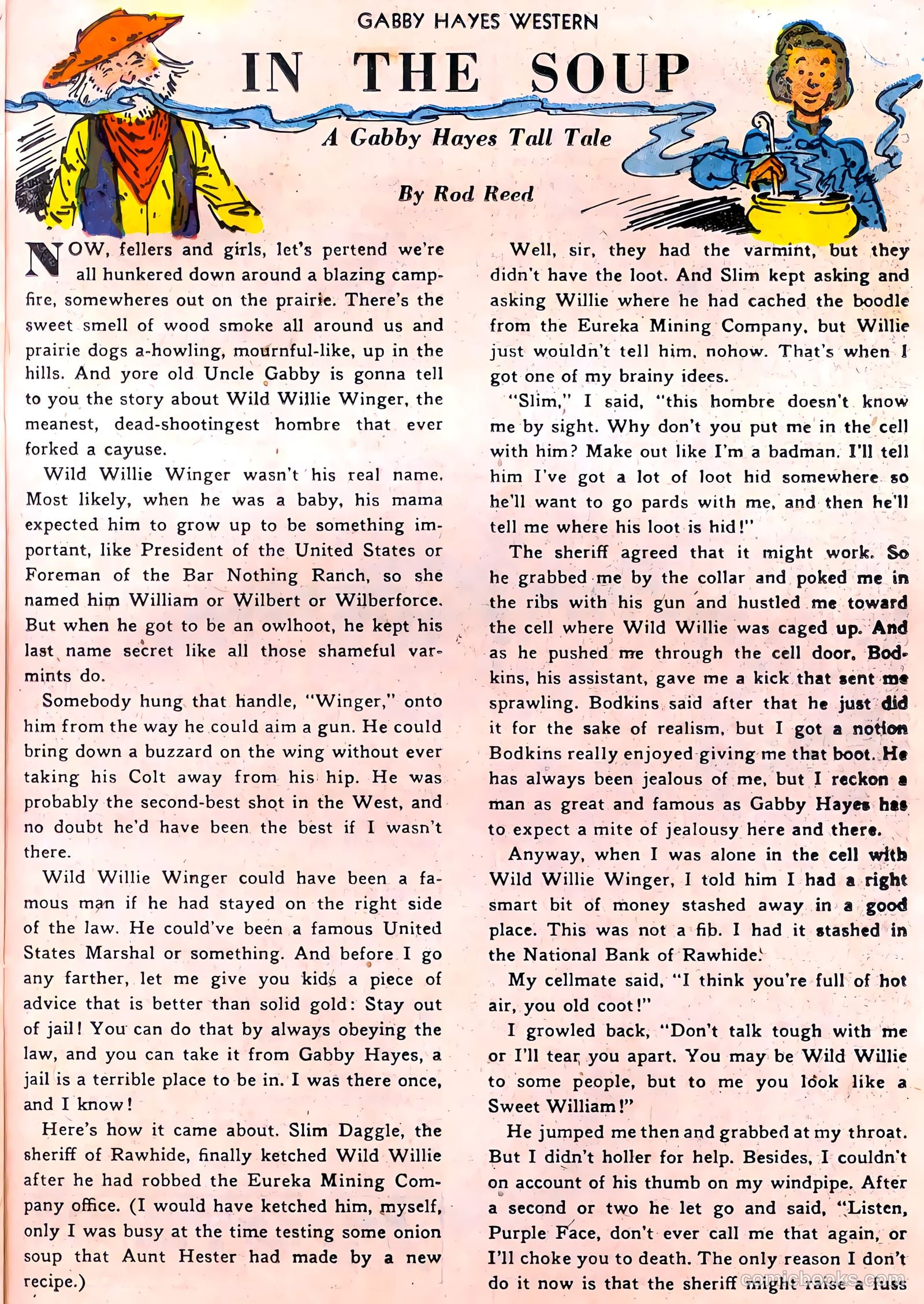 Gabby Hayes Western #35 (1951) — page 23 of 36